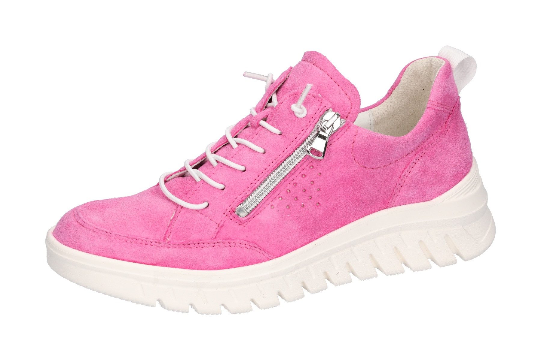 Waldläufer Slip-on sneakers H-BIGGI , lage schoen, instapschoen, vrijetijdsschoen in comfortbreedte h (= zeer breed) dames lage sneakers maat 7 (40,5)