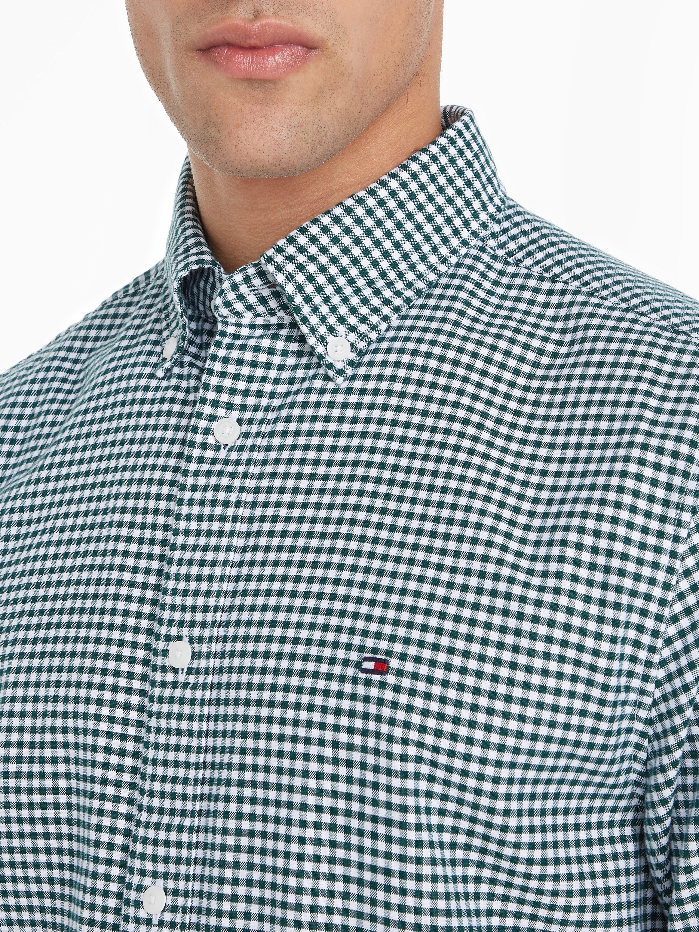 Tommy Hilfiger Overhemd met lange mouwen HERITAGE OXFORD GINGHAM RF SHIRT