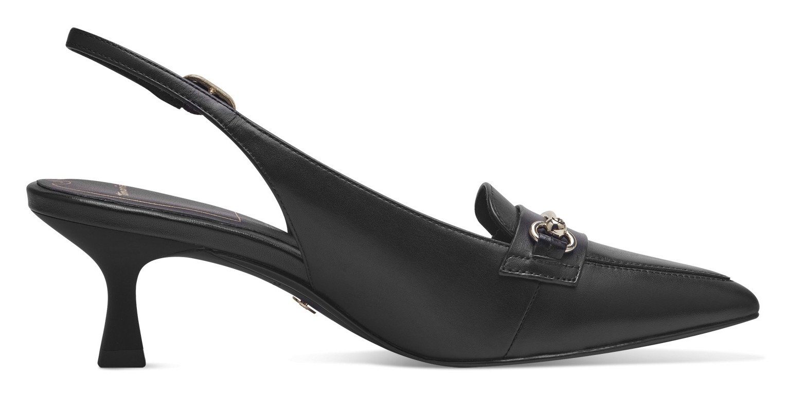 Tamaris Slingback pumps , avondschoen, zomerschoen, stilettohak, met modieuze siergesp