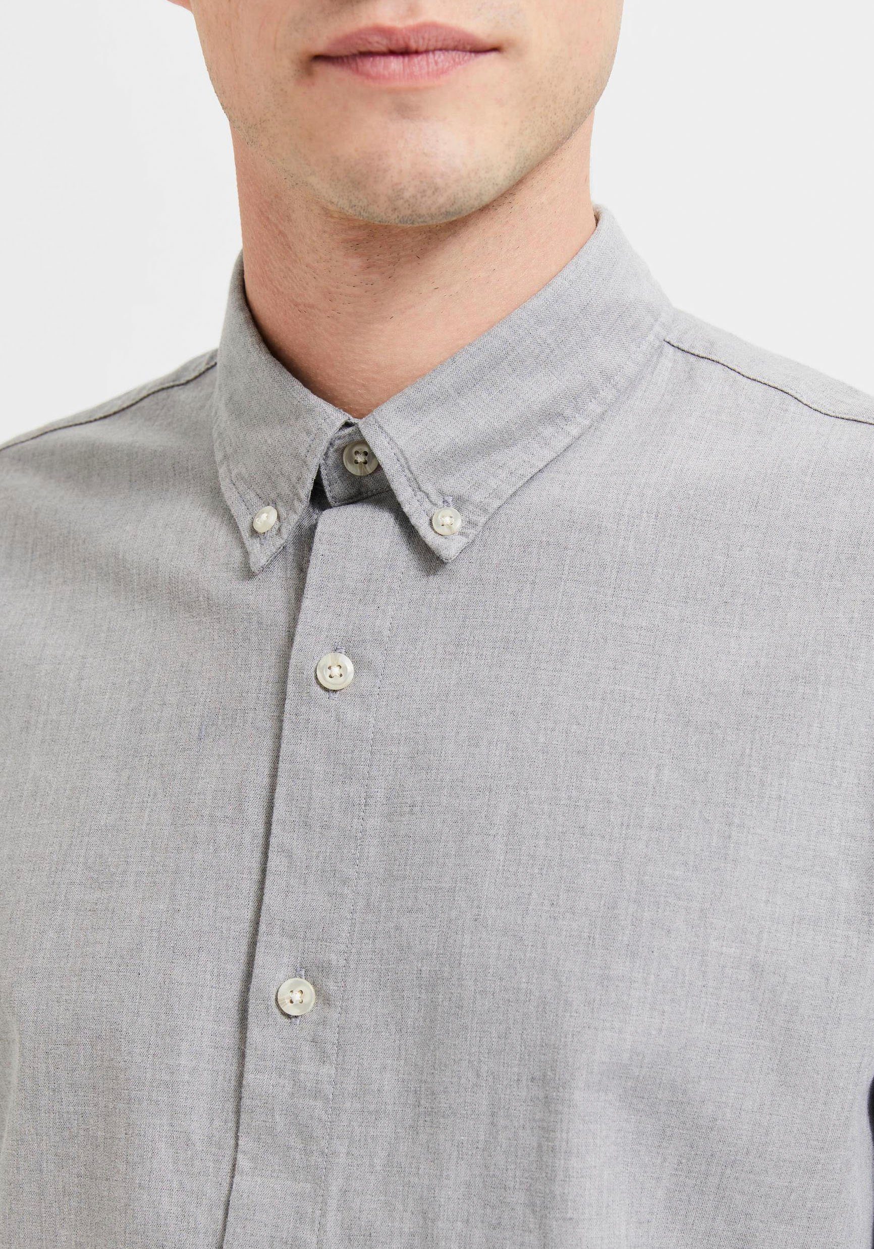 SELECTED HOMME Overhemd met lange mouwen SLHSLIMTHEO SHIRT LS