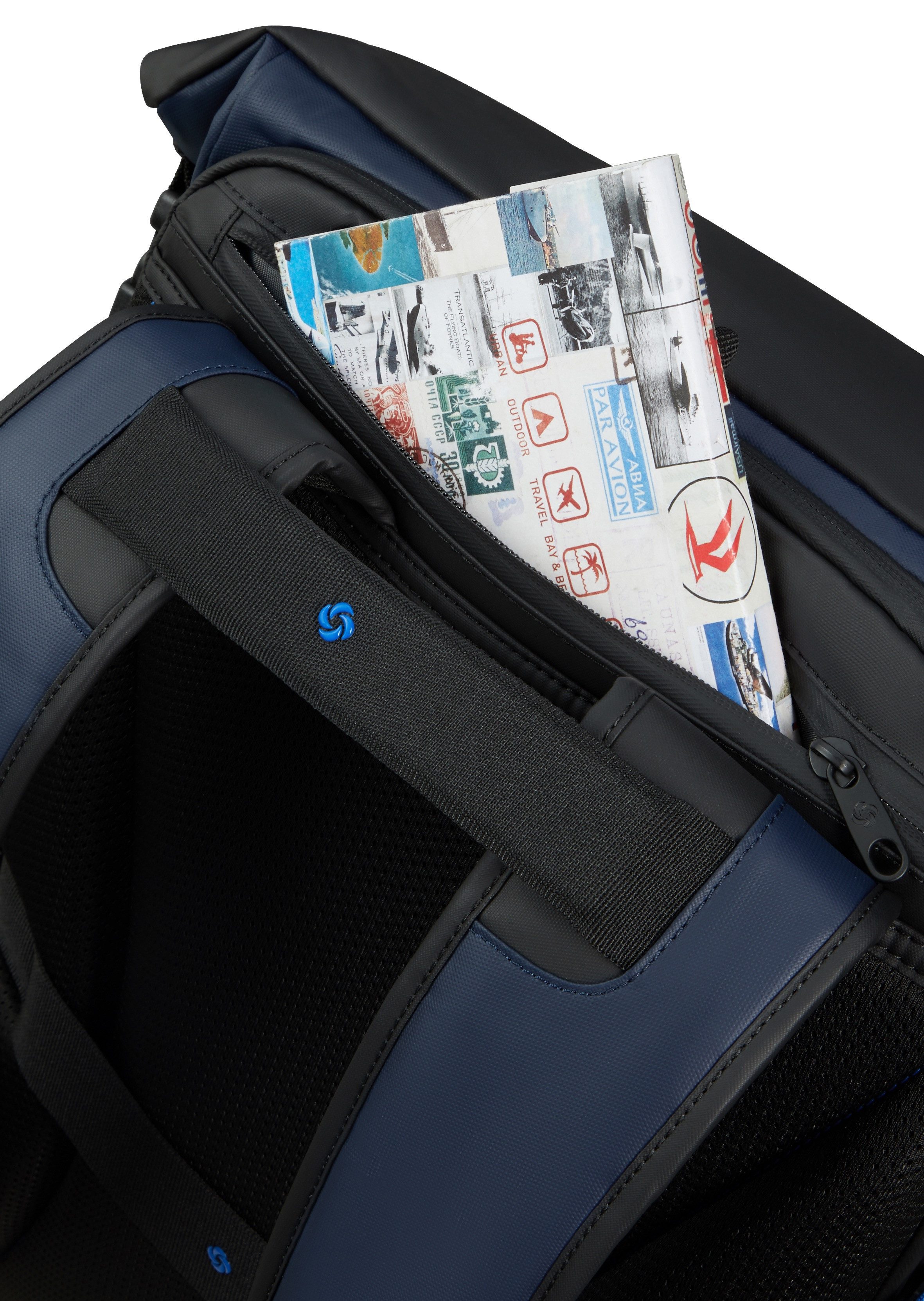 Samsonite Rugzak ECODIVER L Vrijetijdsrugzak laptoprugzak trolley-opsteeksysteem rolltop backpack