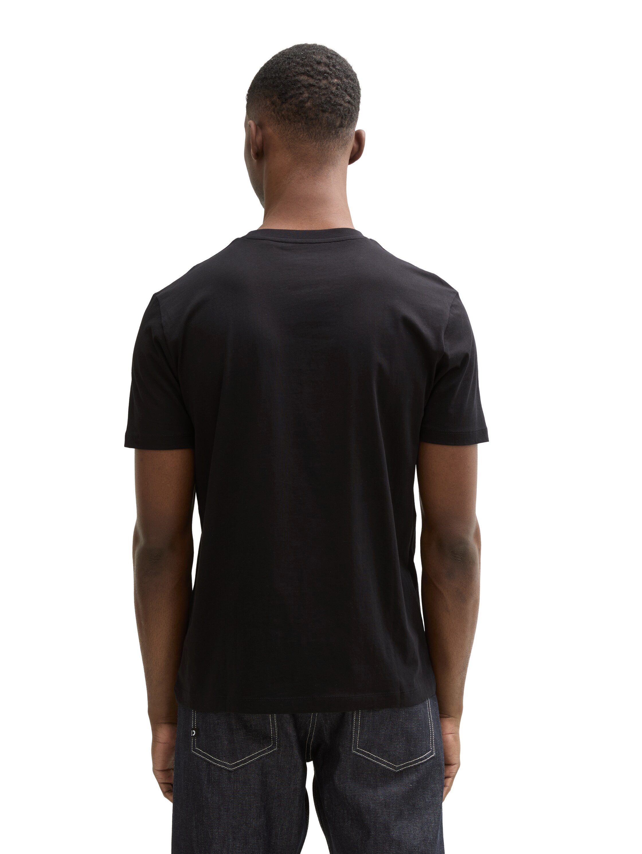 Tom Tailor Denim T-shirt met verschillende logoprints
