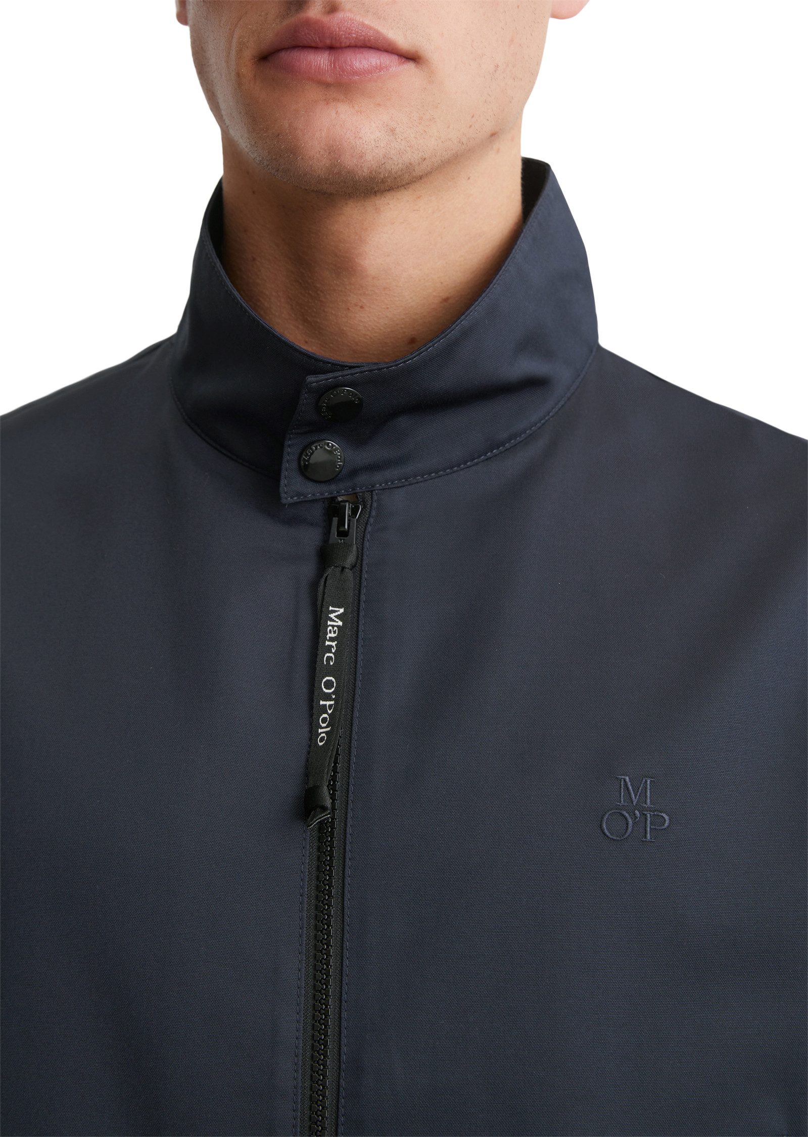 Marc O'Polo Blouson Staande kraag met drukknoopsluiting