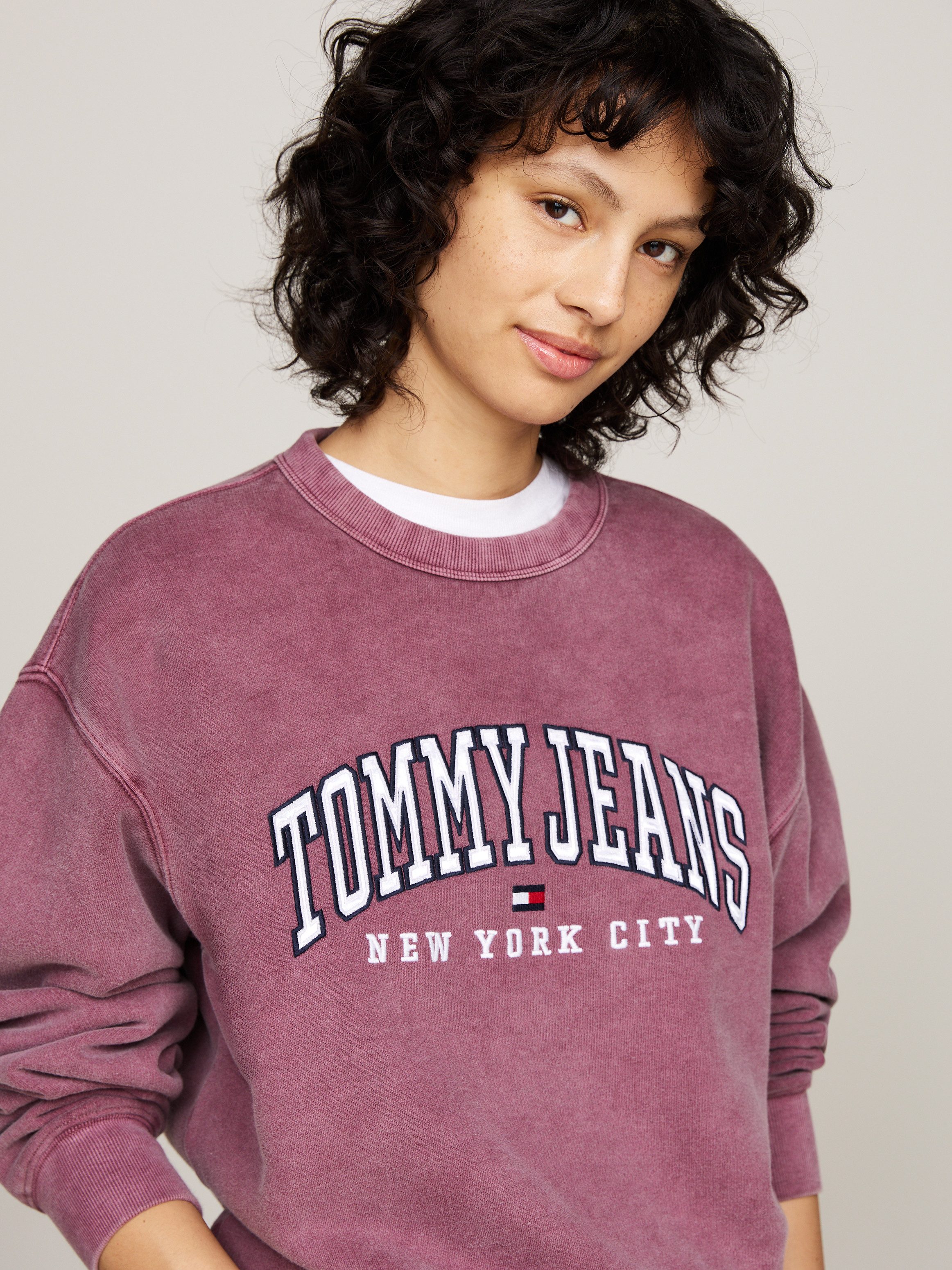TOMMY JEANS Sweatshirt TJW RLX VARSITY CREW