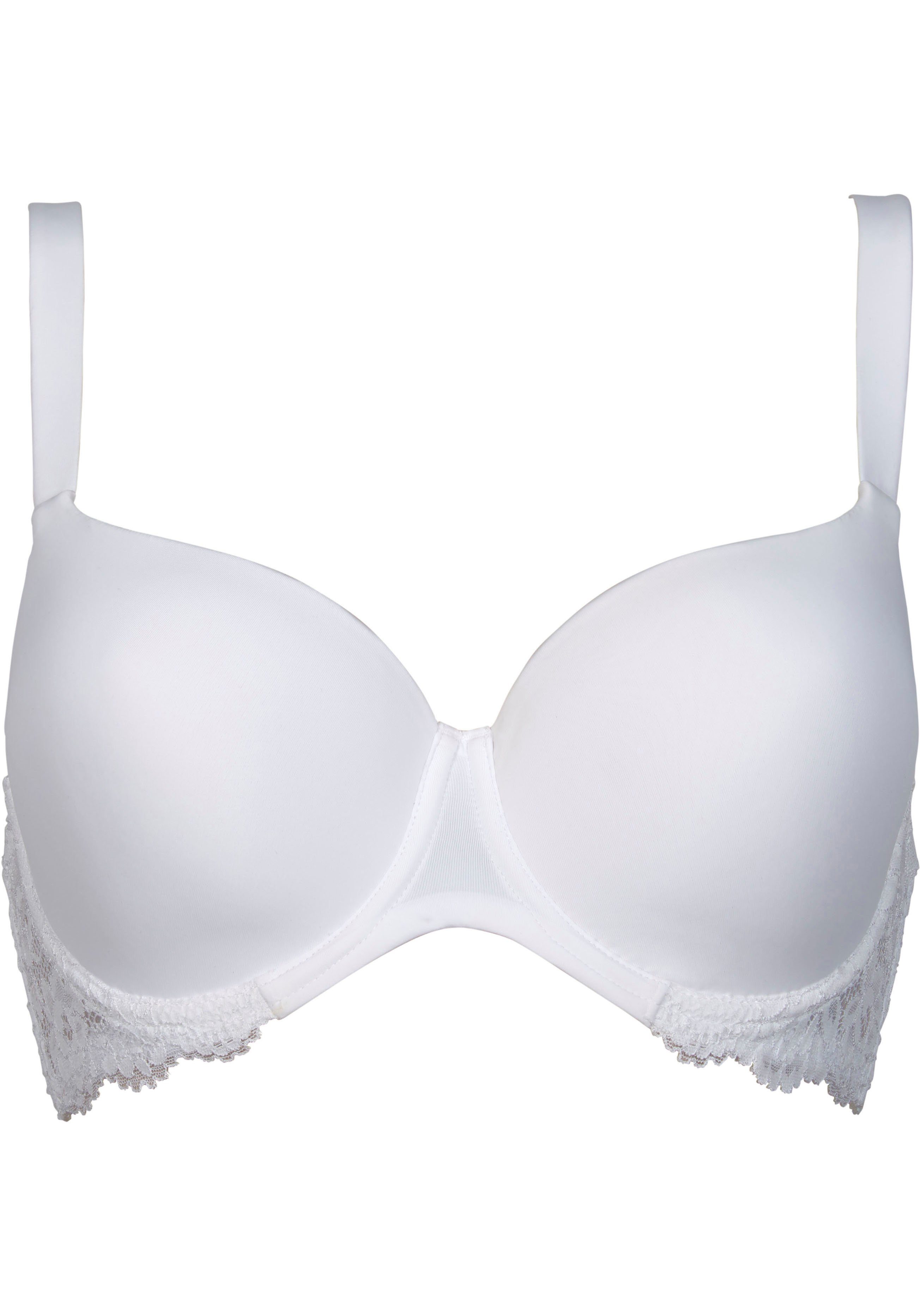 After Eden D-cup & up T-shirt-bh Liv met fijne puntige versieringen