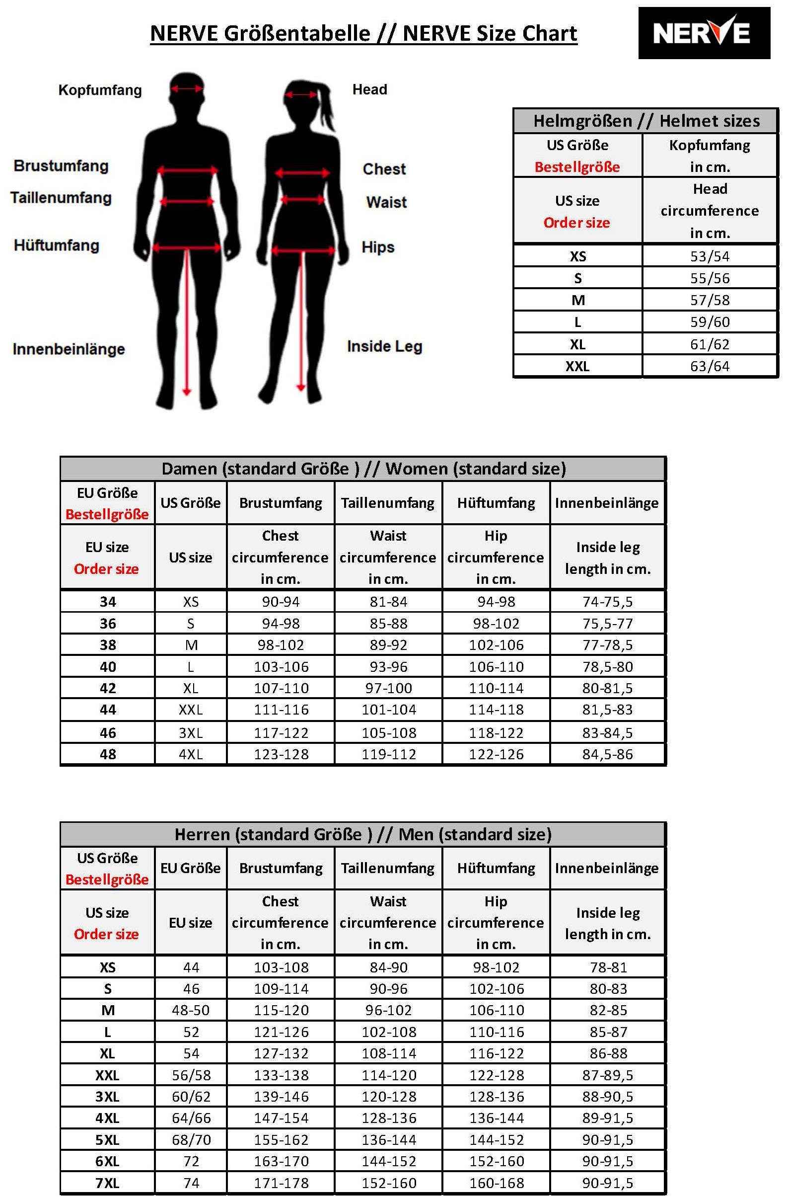 NERVE Bikerjack X 66 Unisex