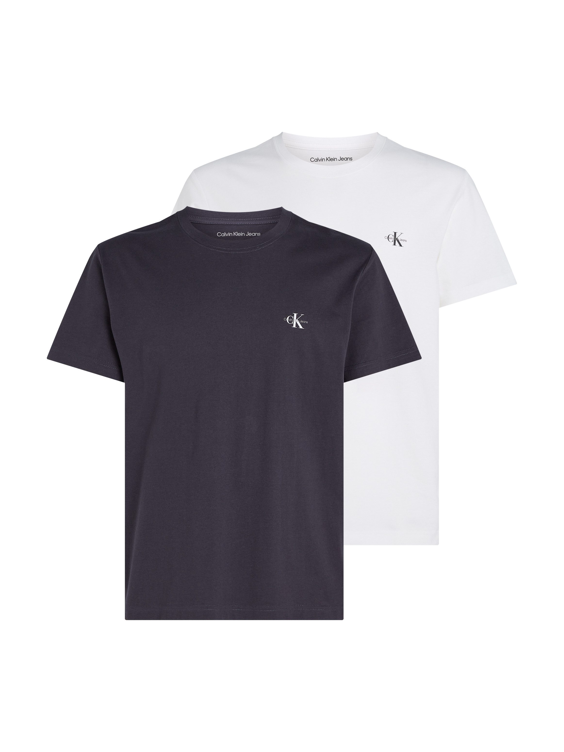 Calvin Klein T-shirt 2 PACK MONOLOGO (Set van 2)