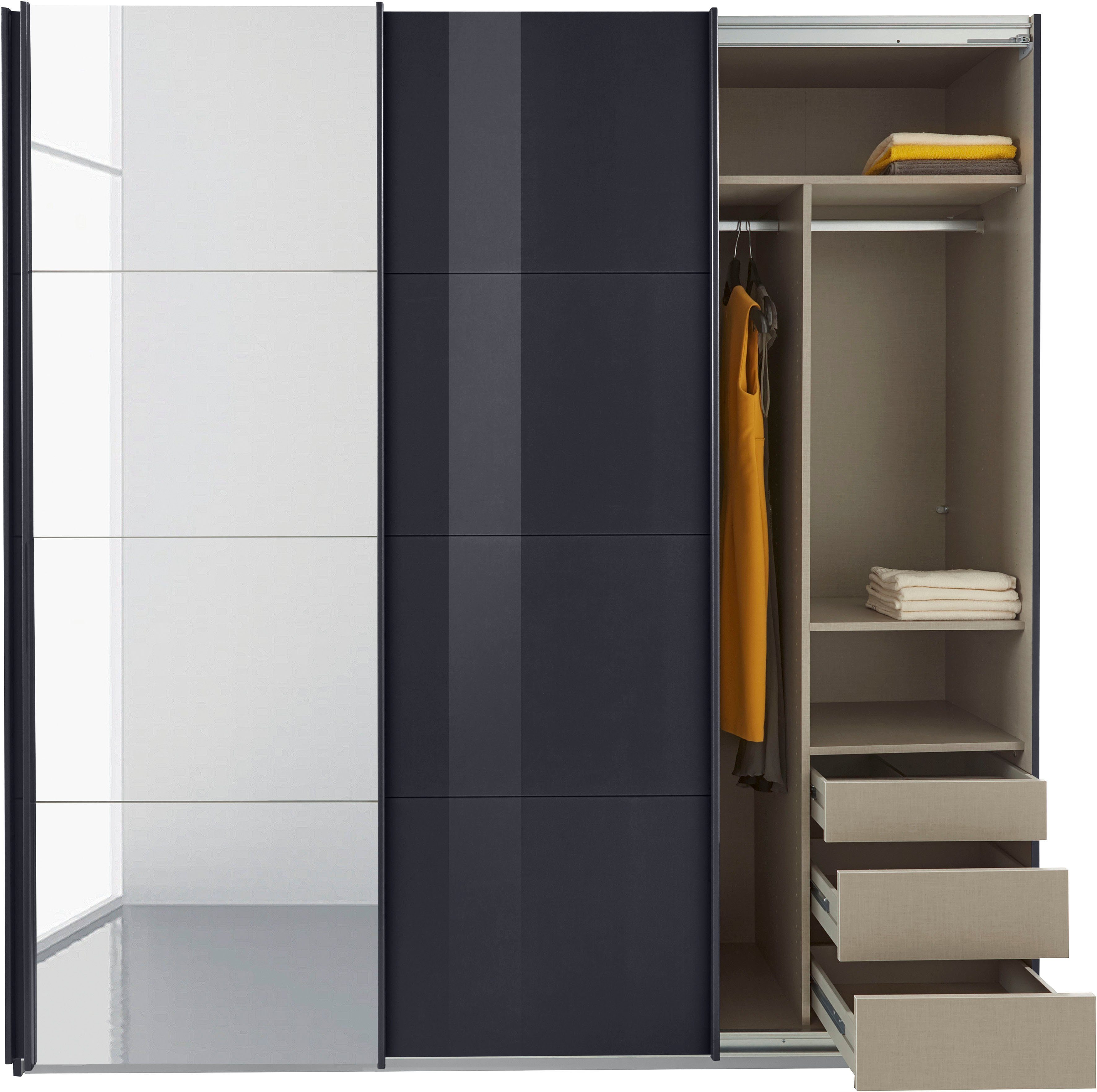 rauch Zweefdeurkast Kledingkast kast garderobe TOPSELLER OTELI incl. binnenindeling