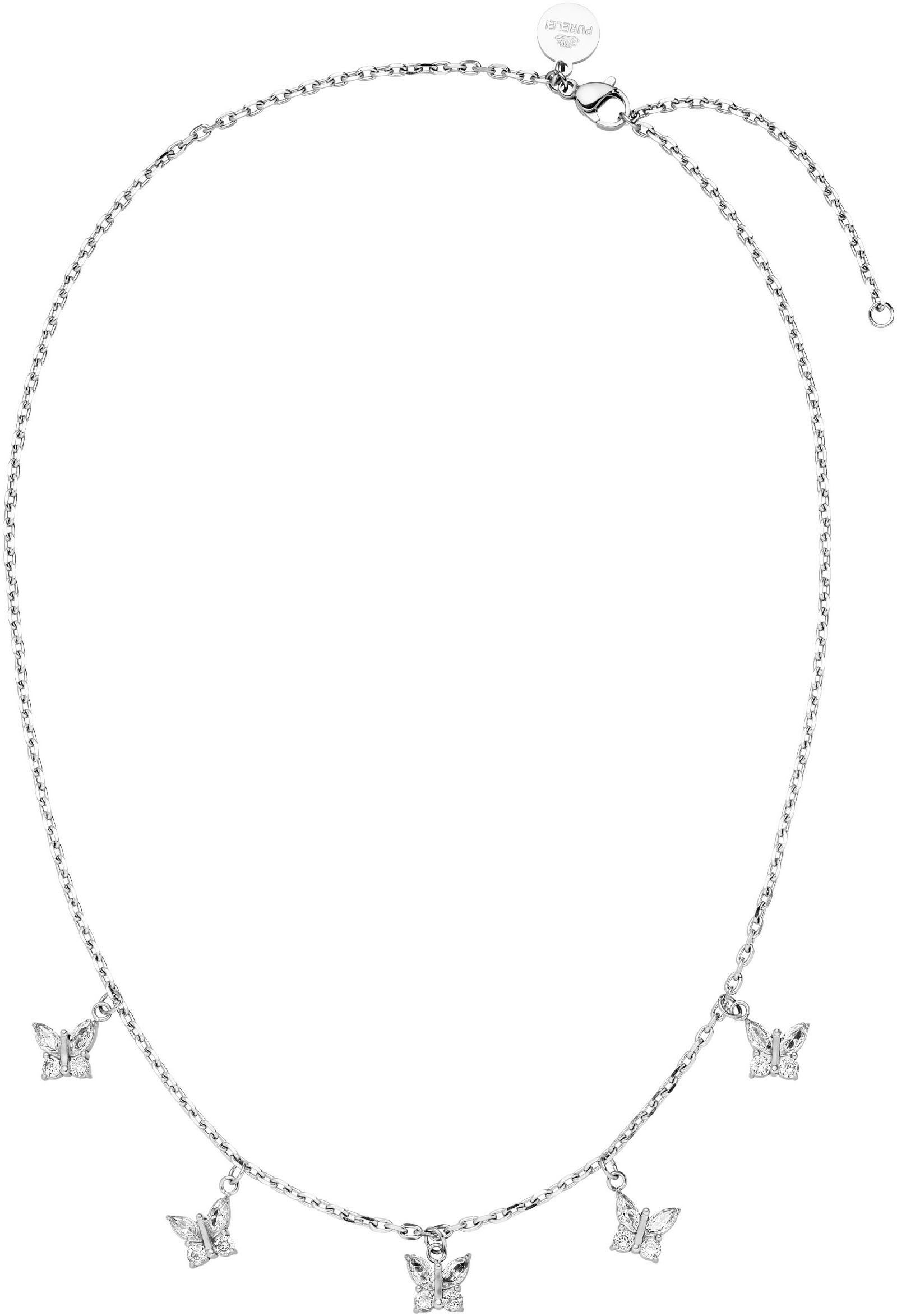 Purelei Ketting met hanger Sieraden cadeau vlinder, 22211-Halsketting-Vlinder