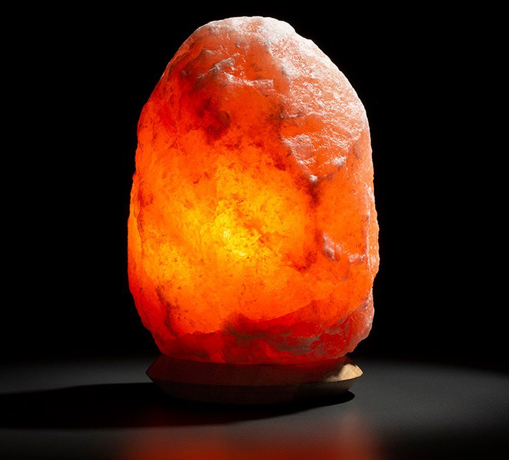 HIMALAYA SALT DREAMS Zoutkristal-tafellamp Rock Met de hand gemaakt - iedere steen is uniek, H: ca.18 cm, ca.2-3 kg
