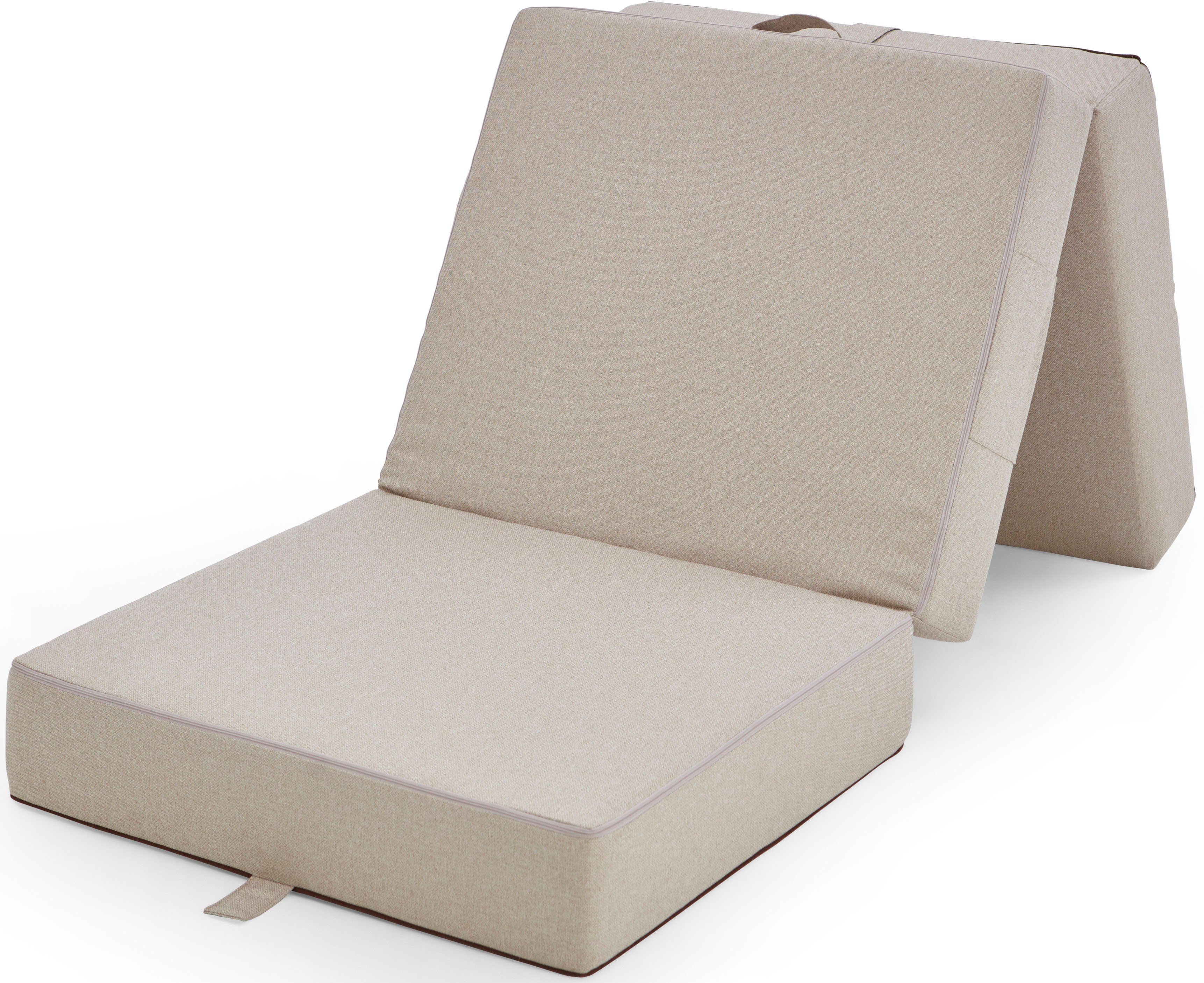 ATLANTIC home collection Fauteuil Larry Fauteuil als opvouwbaar matras met slaapfunctie
