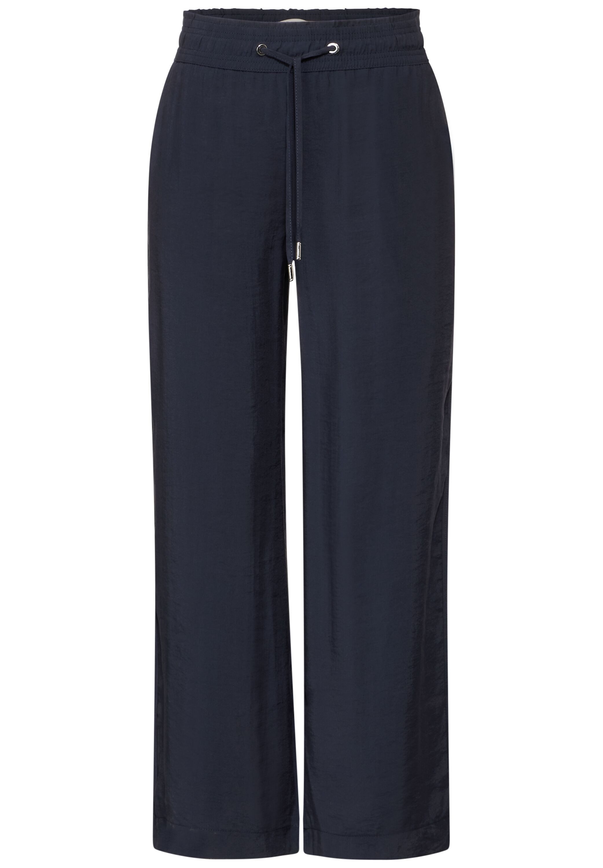 STREET ONE Stoffen broek met trekkoord