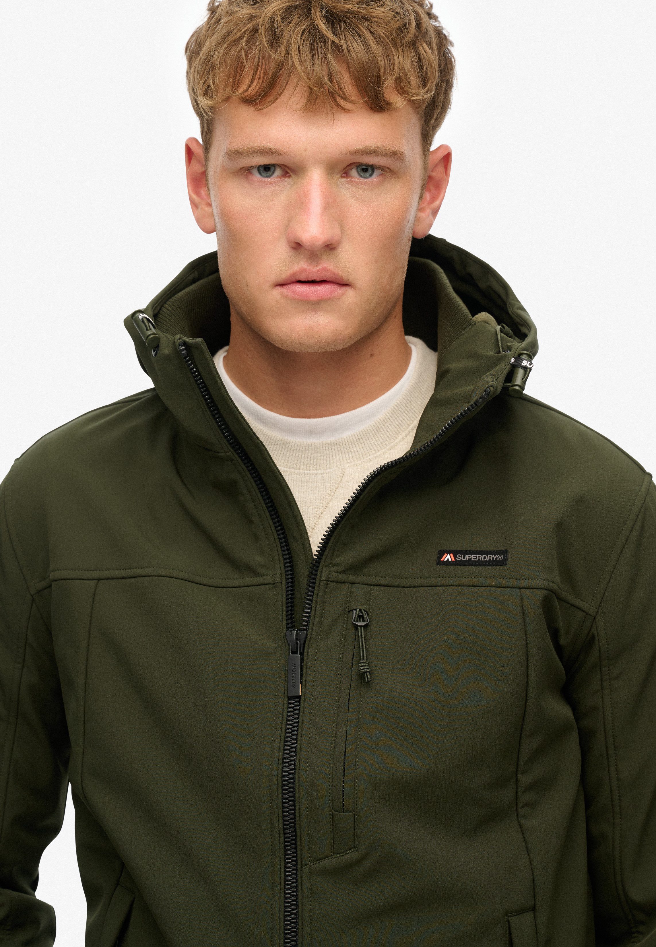 Superdry Outdoorjack HOODED SOFT SHELL TREKKER JKT