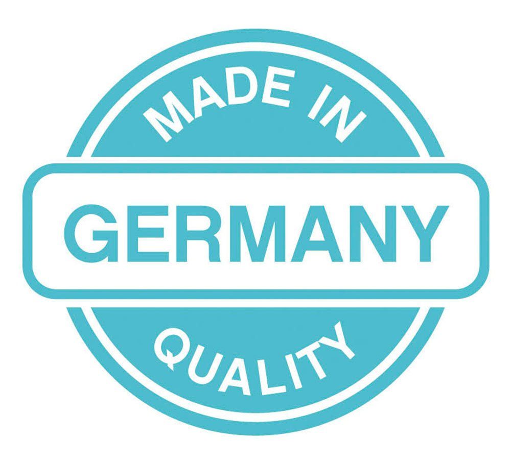 Saphir Badkamerserie Quickset 2-delig, keramieken opzetwasbak met led-spiegel Wastafelmeubel 73 cm breed, inclusief deurdemper, 2 laden (4-delig)