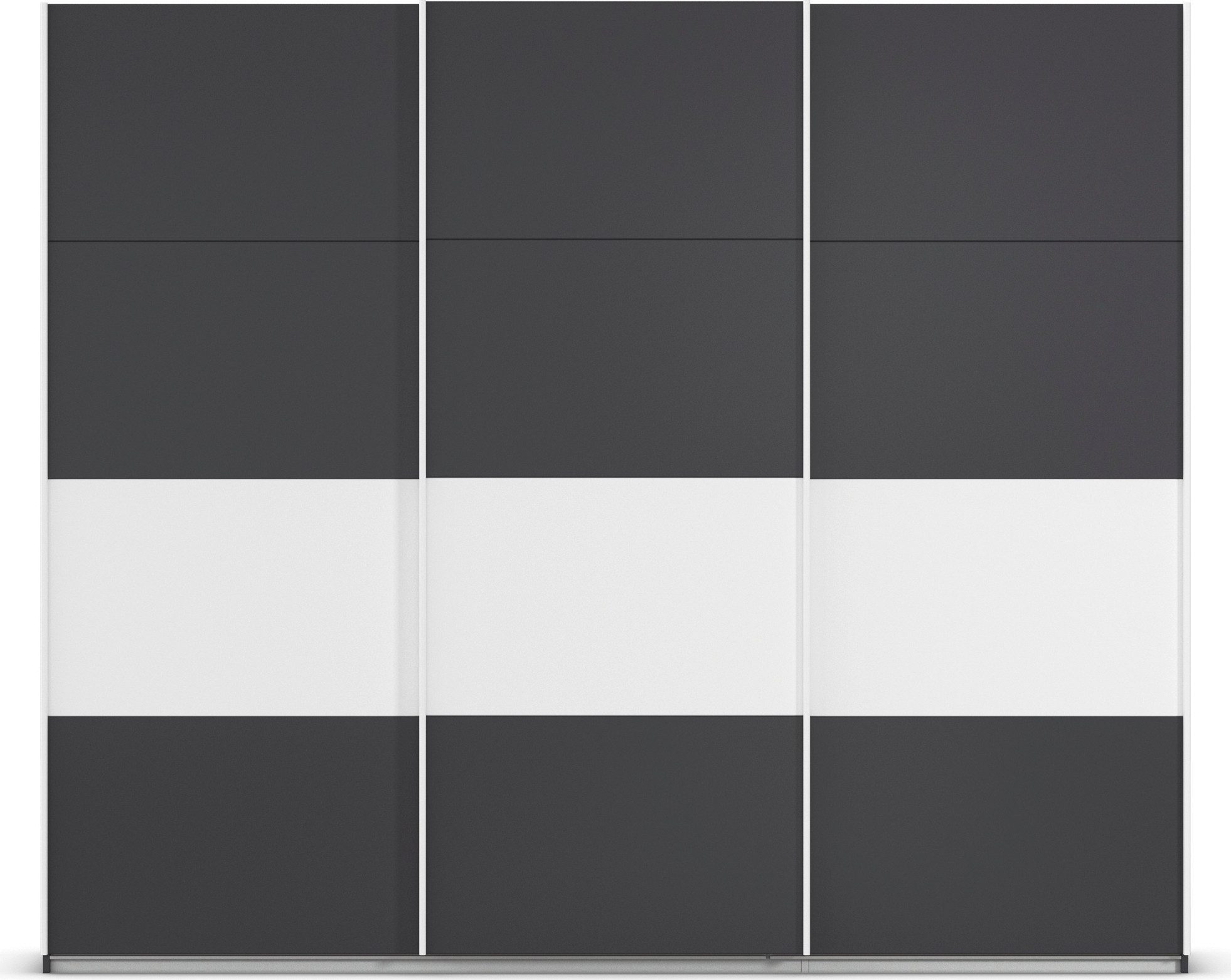 rauch Schuifdeurkast Kledingkast Kast Garderobe CORTONA inclusief indeling, 2 stoffen dozen en extra planken