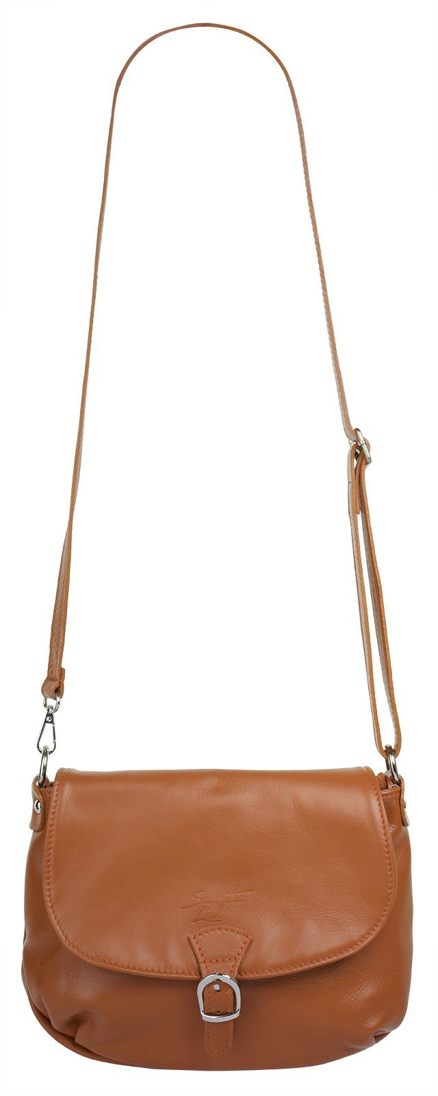 Samantha Look Schoudertas echt leer, made in italy