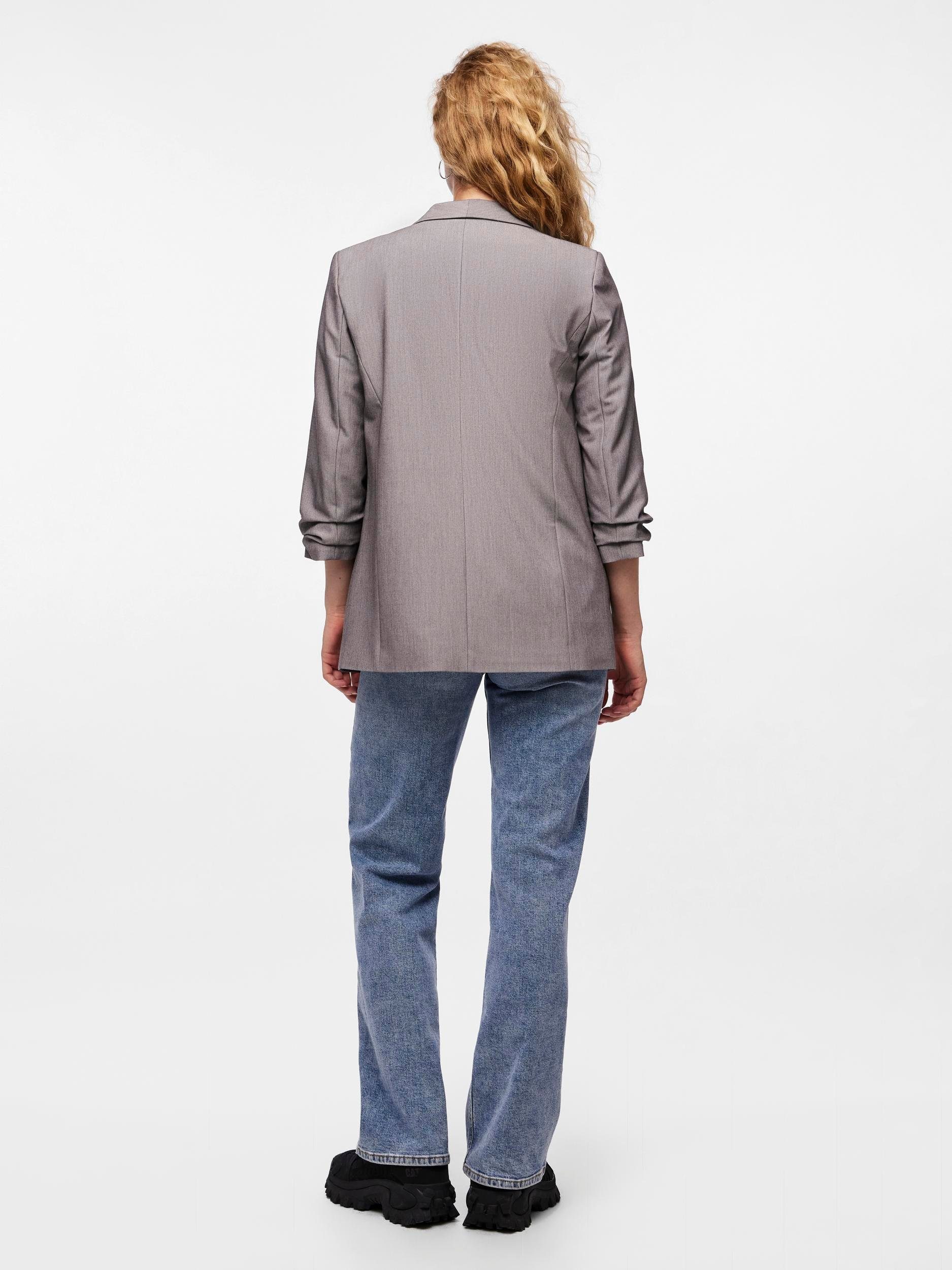 pieces Blouseblazer PCBOSELLA 3 4 BLAZER NOOS met plooidetail op de mouw