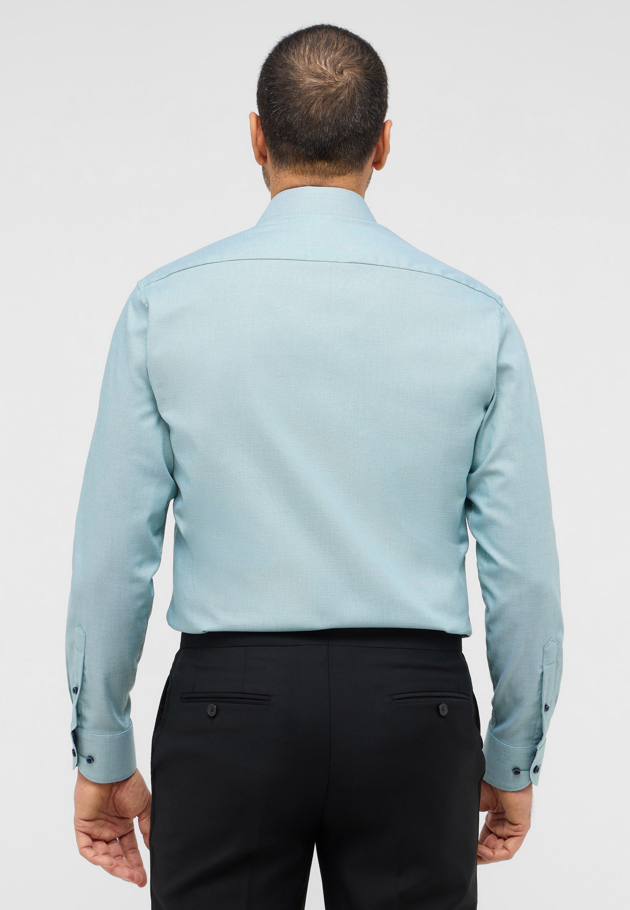 Eterna Overhemd met lange mouwen MODERN FIT NON IRON (strijkvrij)