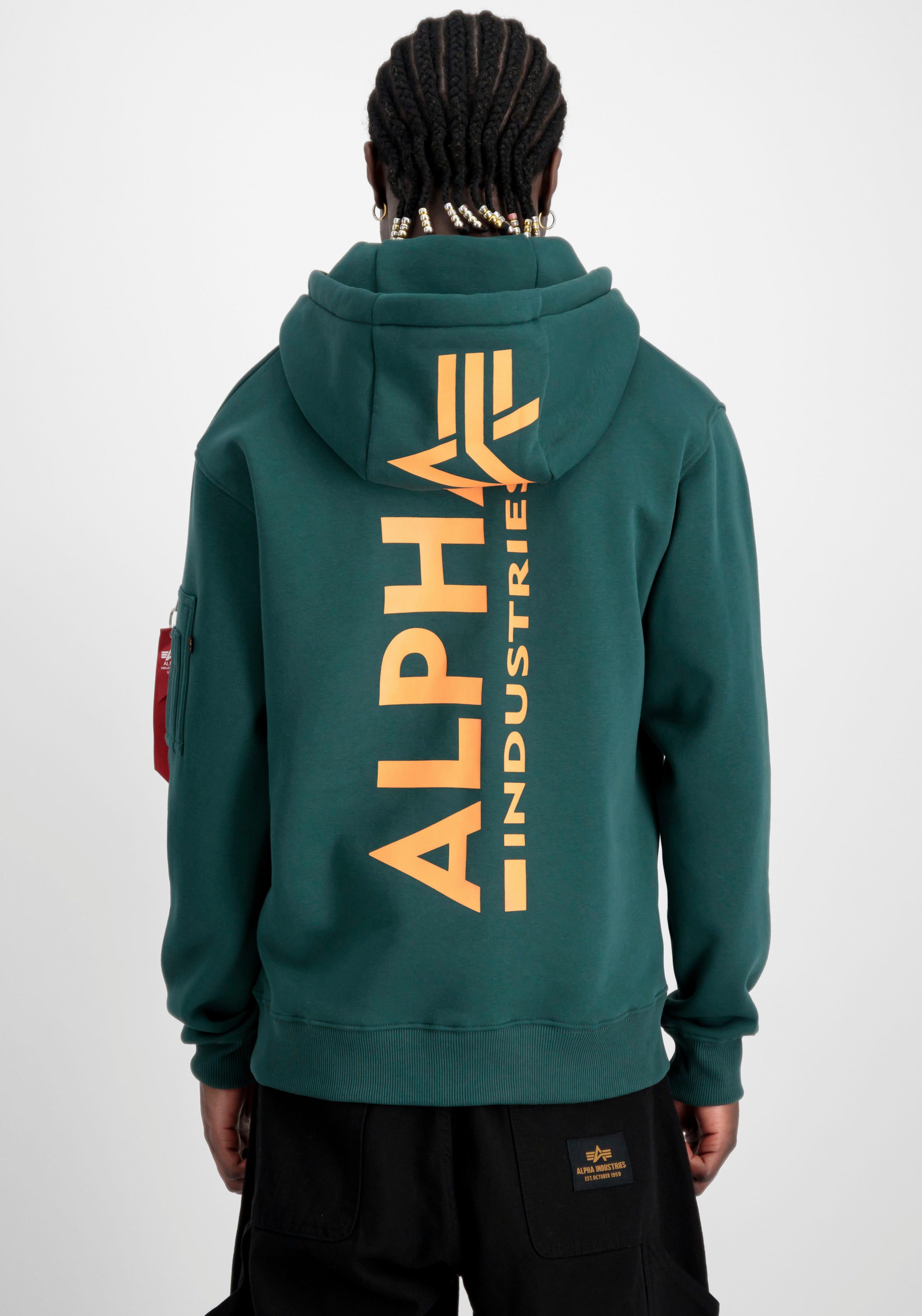 Alpha Industries Hoodie BACK PRINT HOODY