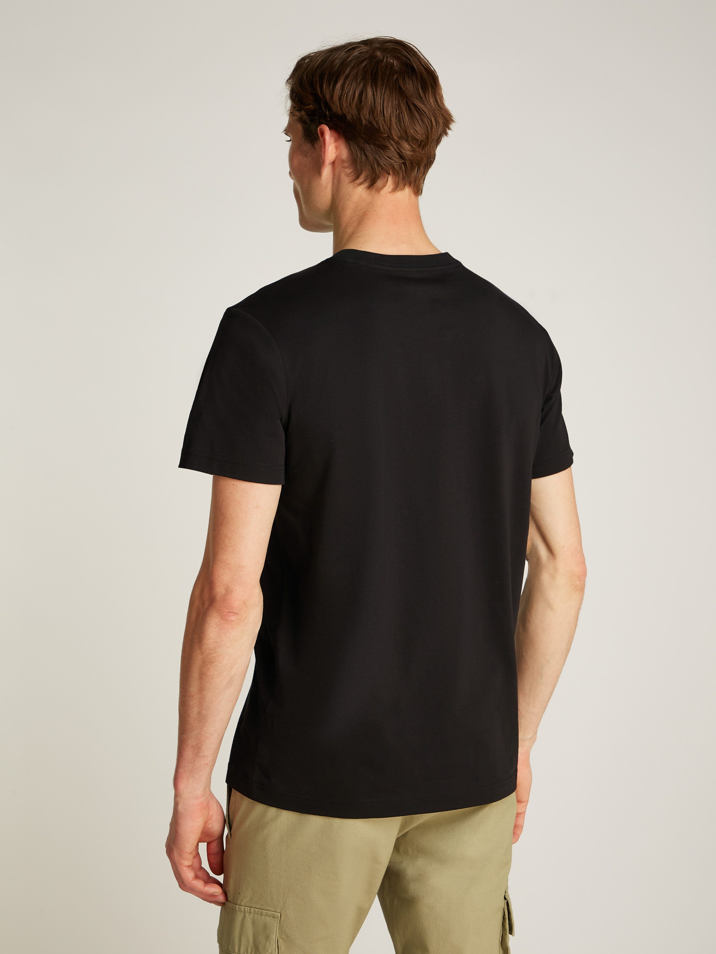 Calvin Klein Shirt met ronde hals SMALL CK BOX TEE