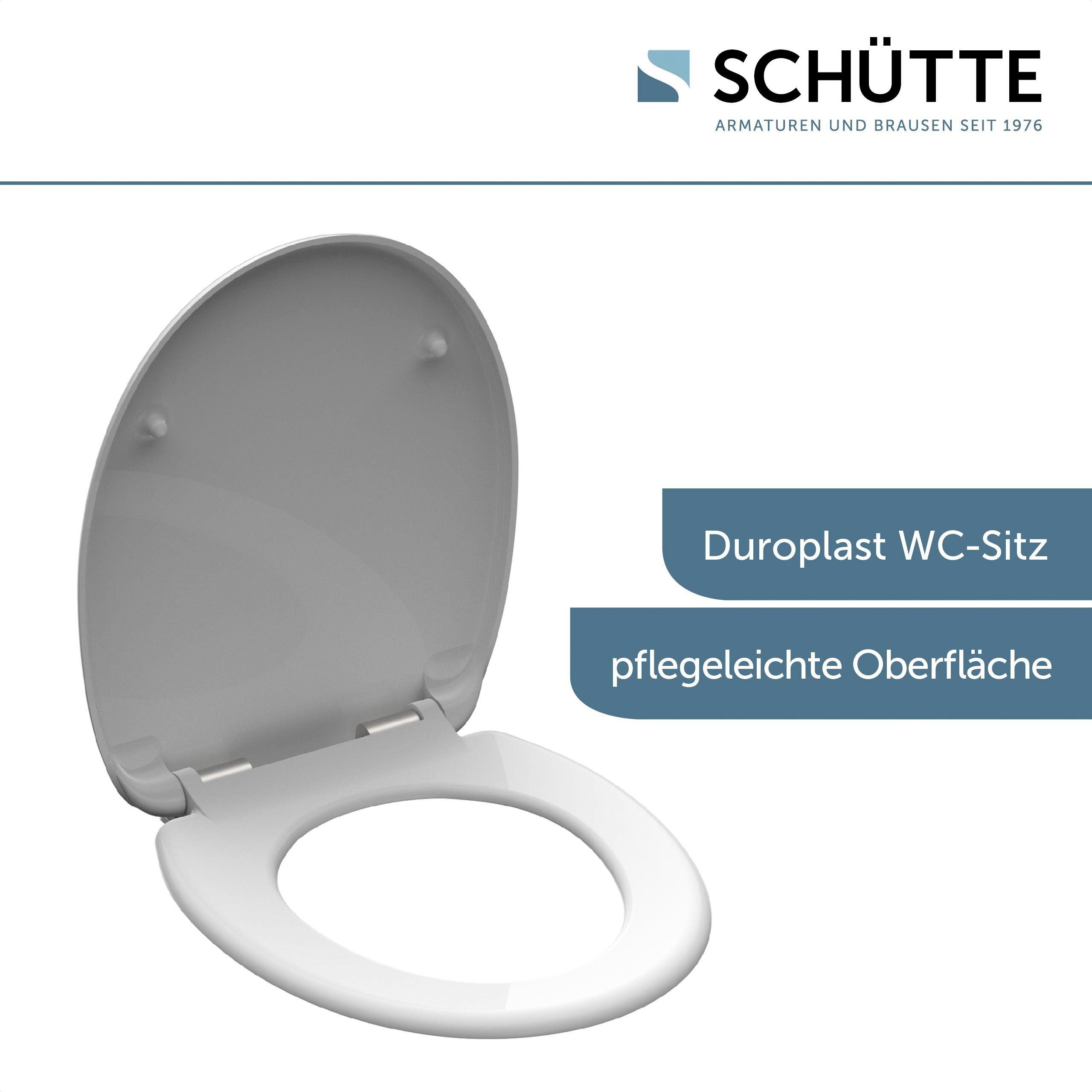 Schütte Toiletzitting Frog King Duroplast, met soft-closemechanisme