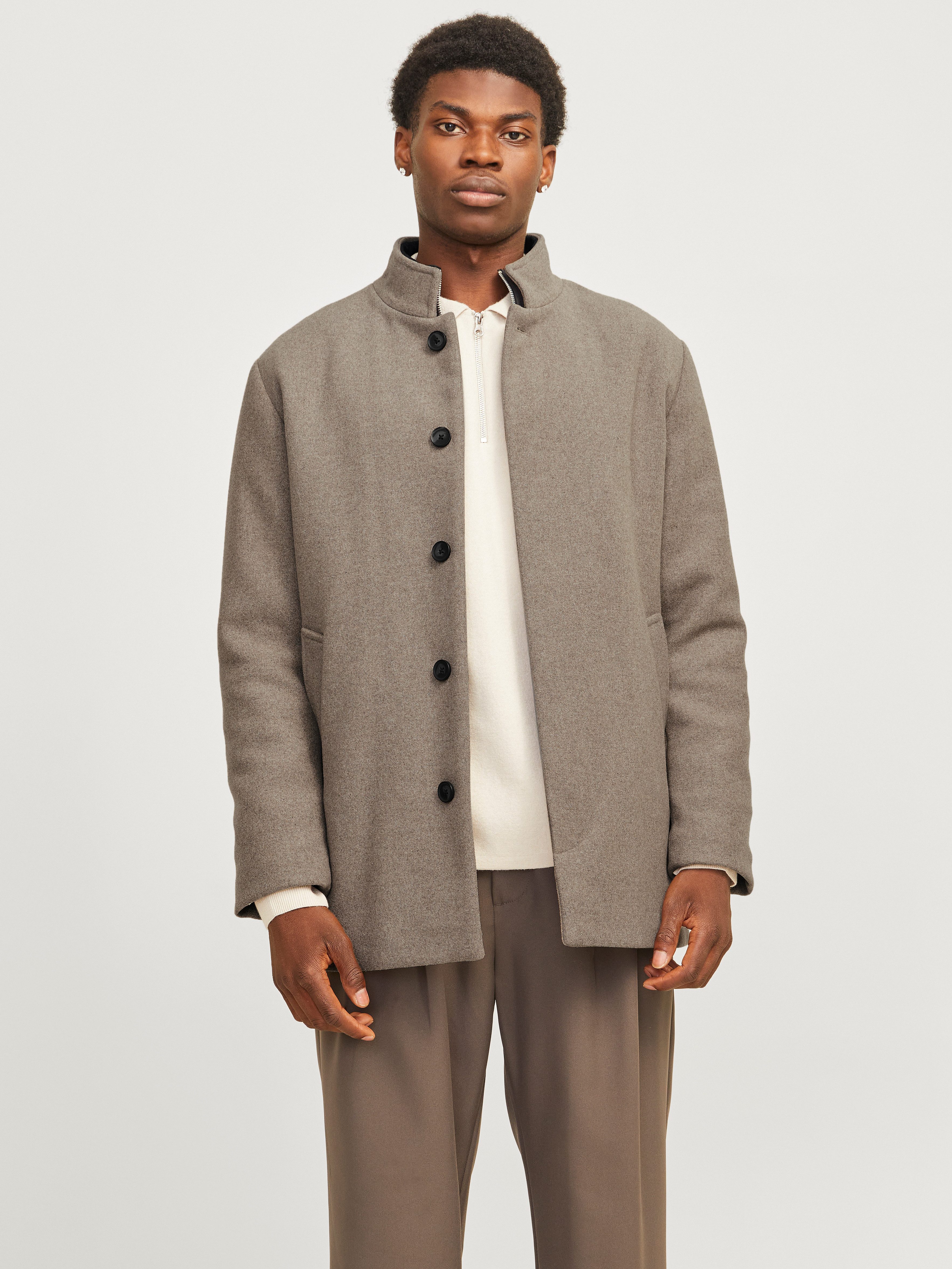 Jack & Jones Wollen jack JJEHARRISON WOOL JACKET SN