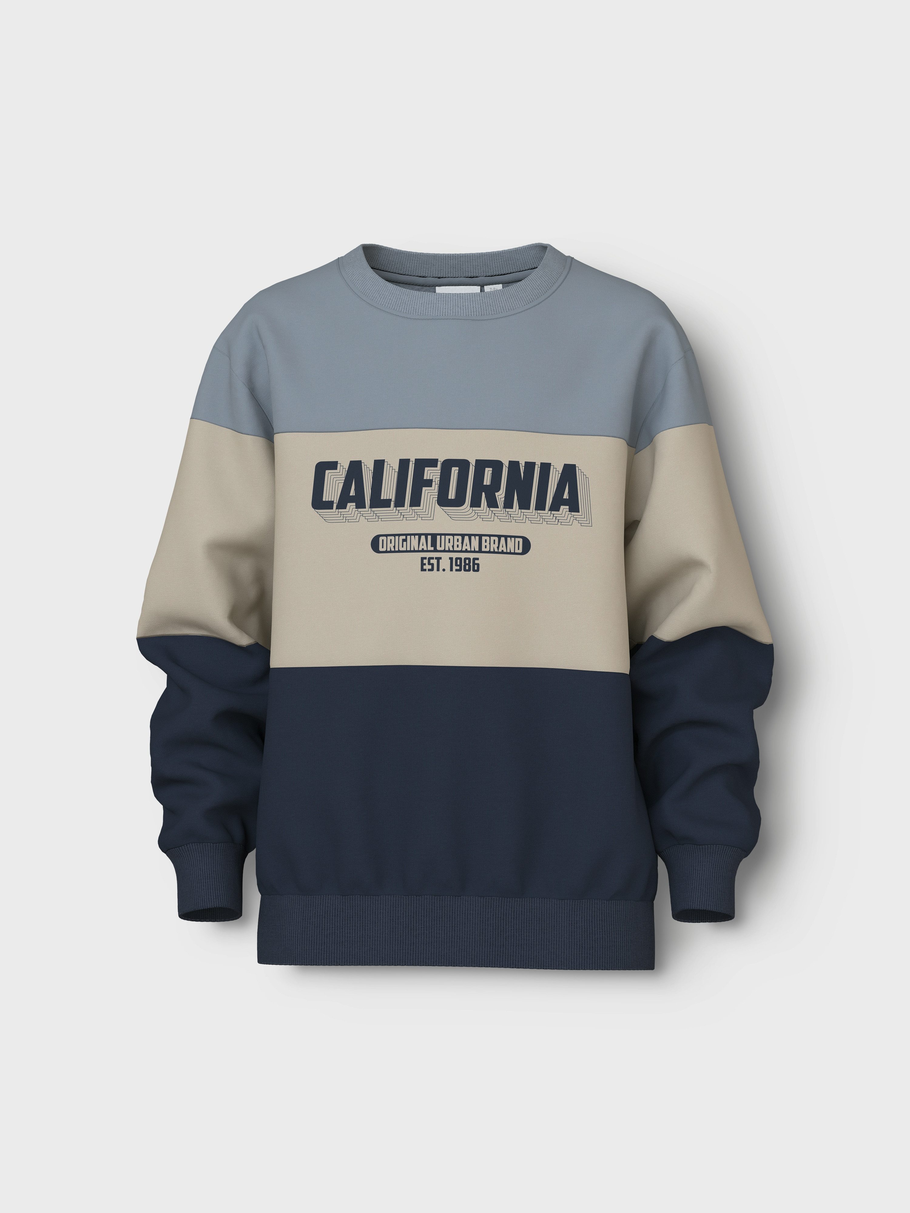 Name It Sweatshirt NKMVEMIL LS NREG SWEAT BRU