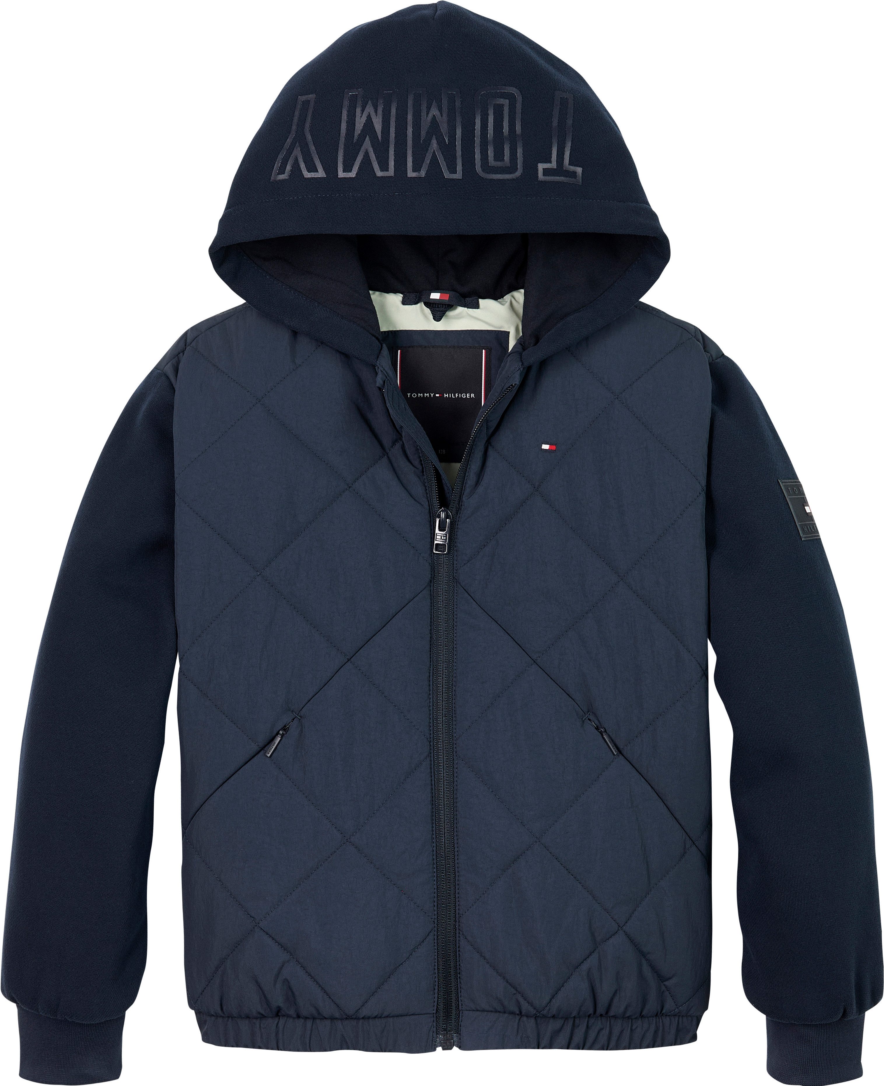 Tommy Hilfiger Gewatteerde jas MIX MEDIA QUILTED JACKET