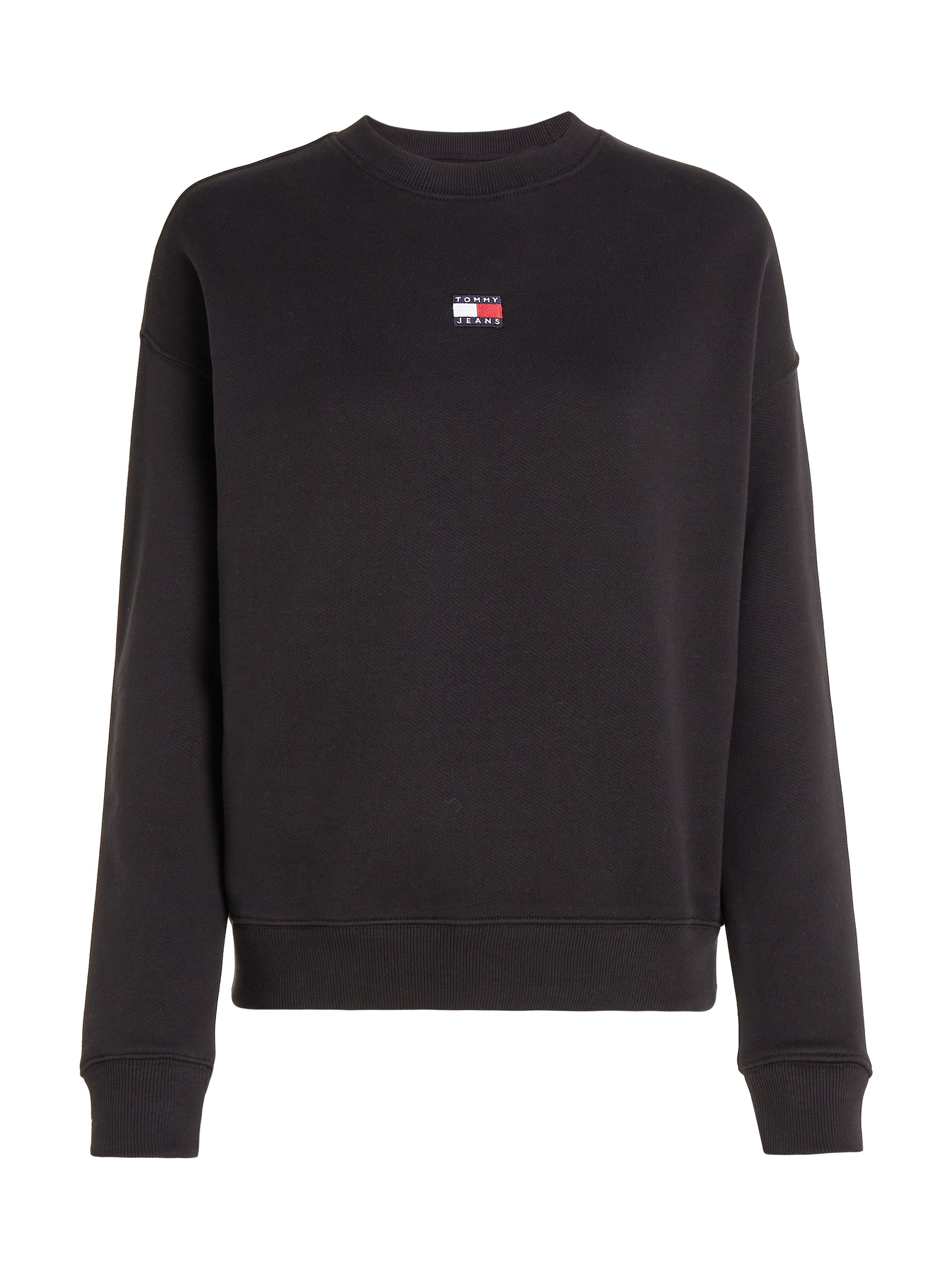 TOMMY JEANS Sweatshirt TJW BXY BADGE met drop-shoulder design en logo aan de voorkant