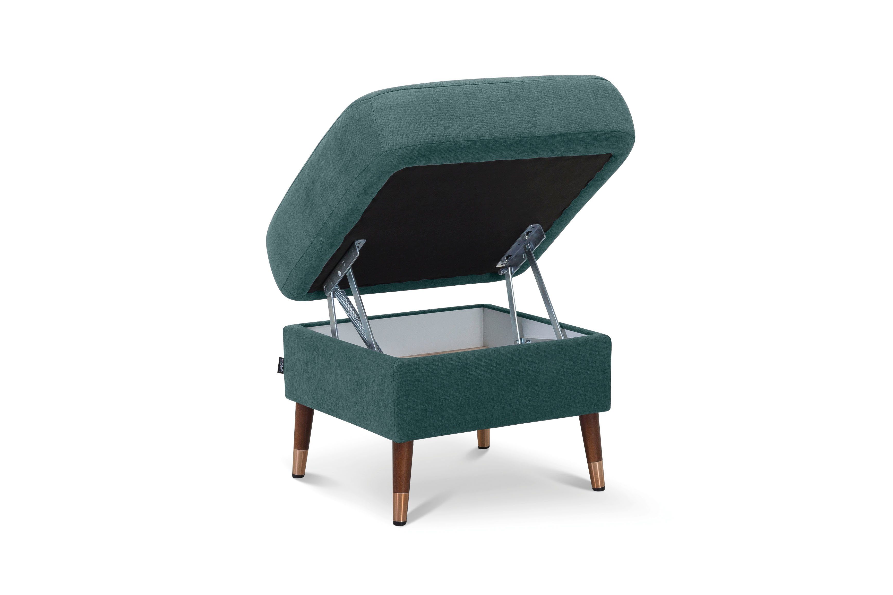 exxpo - sofa fashion Hocker Polly compacte kruk met hoge bodemvrijheid