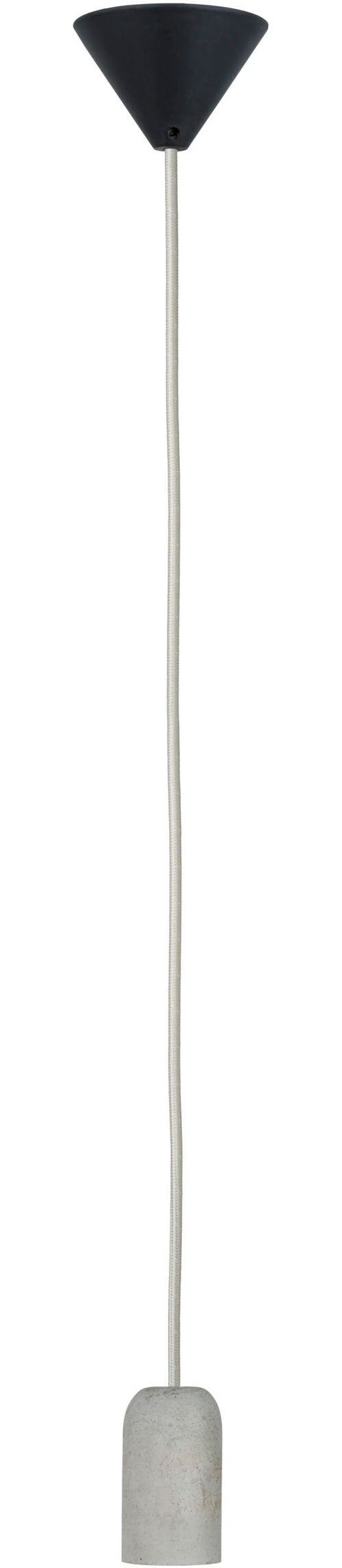 Paulmann Hanglamp Neordic Jano max. 1x60W Grijs/Zwart 230V Beton/Kunststof (1 stuk)