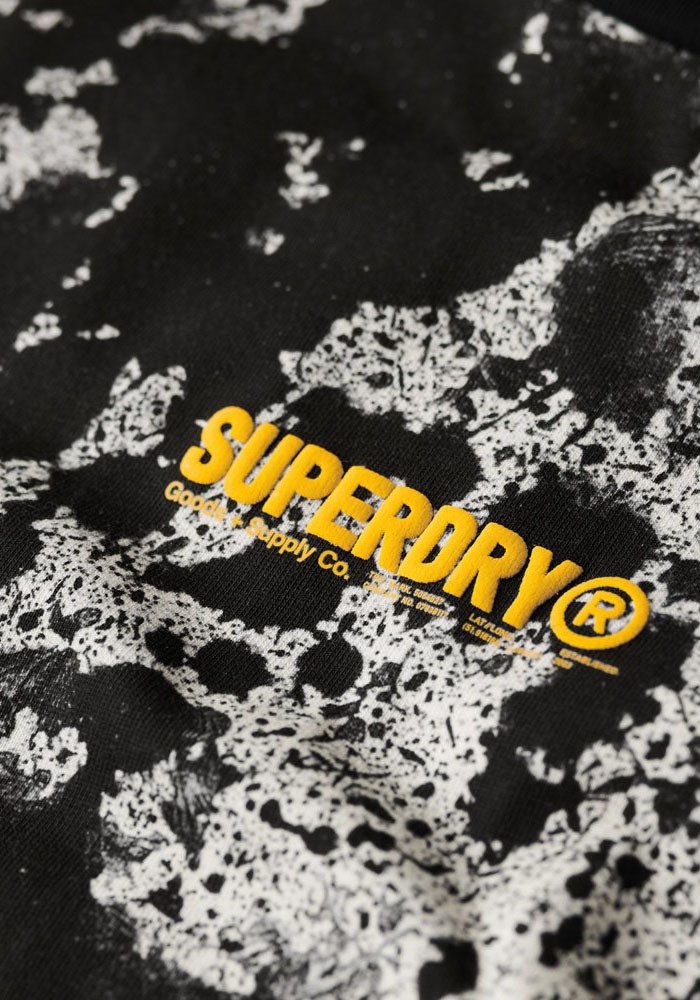 Superdry Shirt met ronde hals UTILITY CAMO GRAPHIC LOOSE TEE