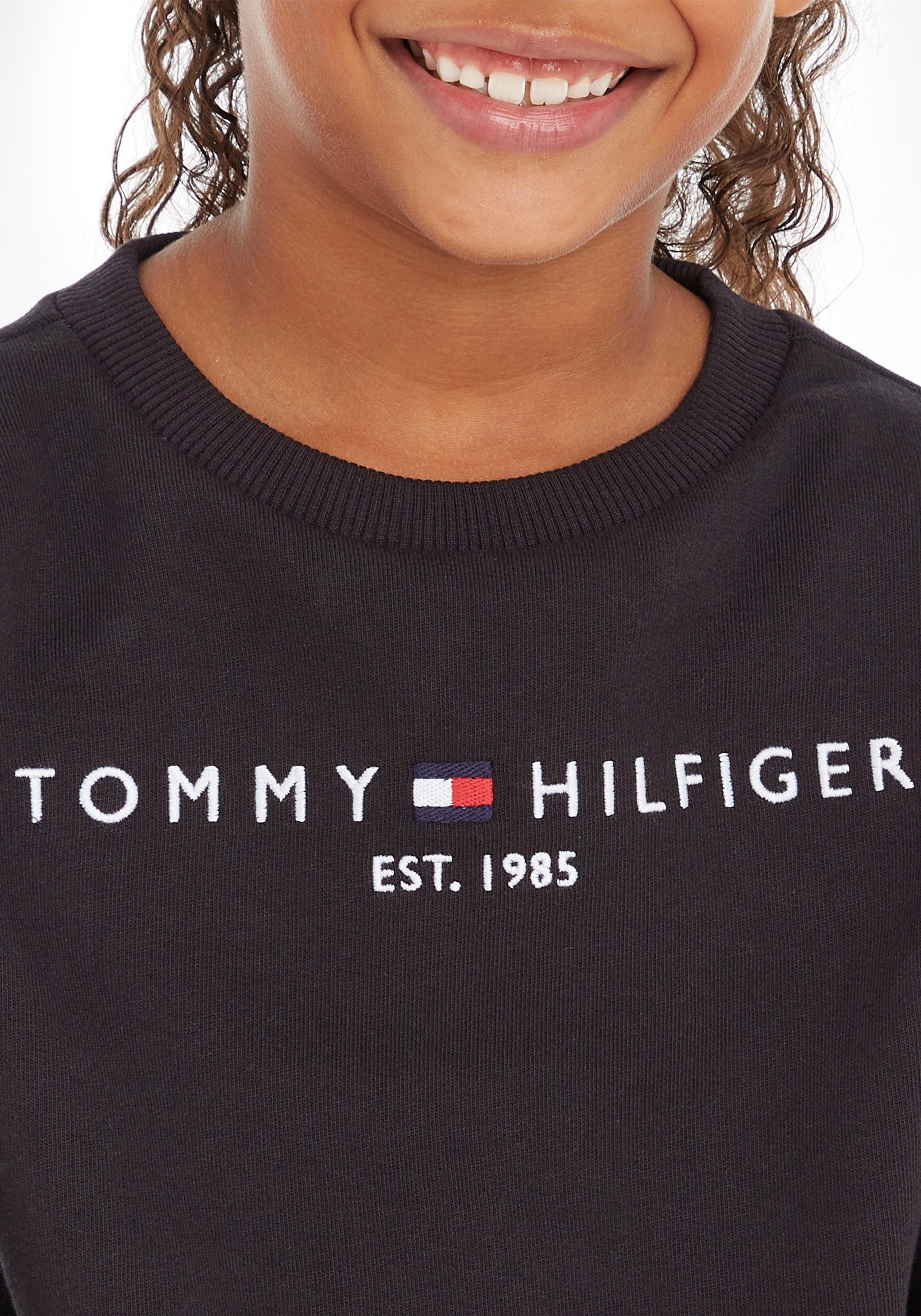 Tommy Hilfiger Sweatshirt ESSENTIAL SWEATSHIRT Kinderen Kids Junior MiniMe, voor jongens en meisjes