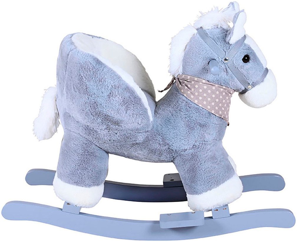 Knorrtoys® Schommeldier Paard grijs