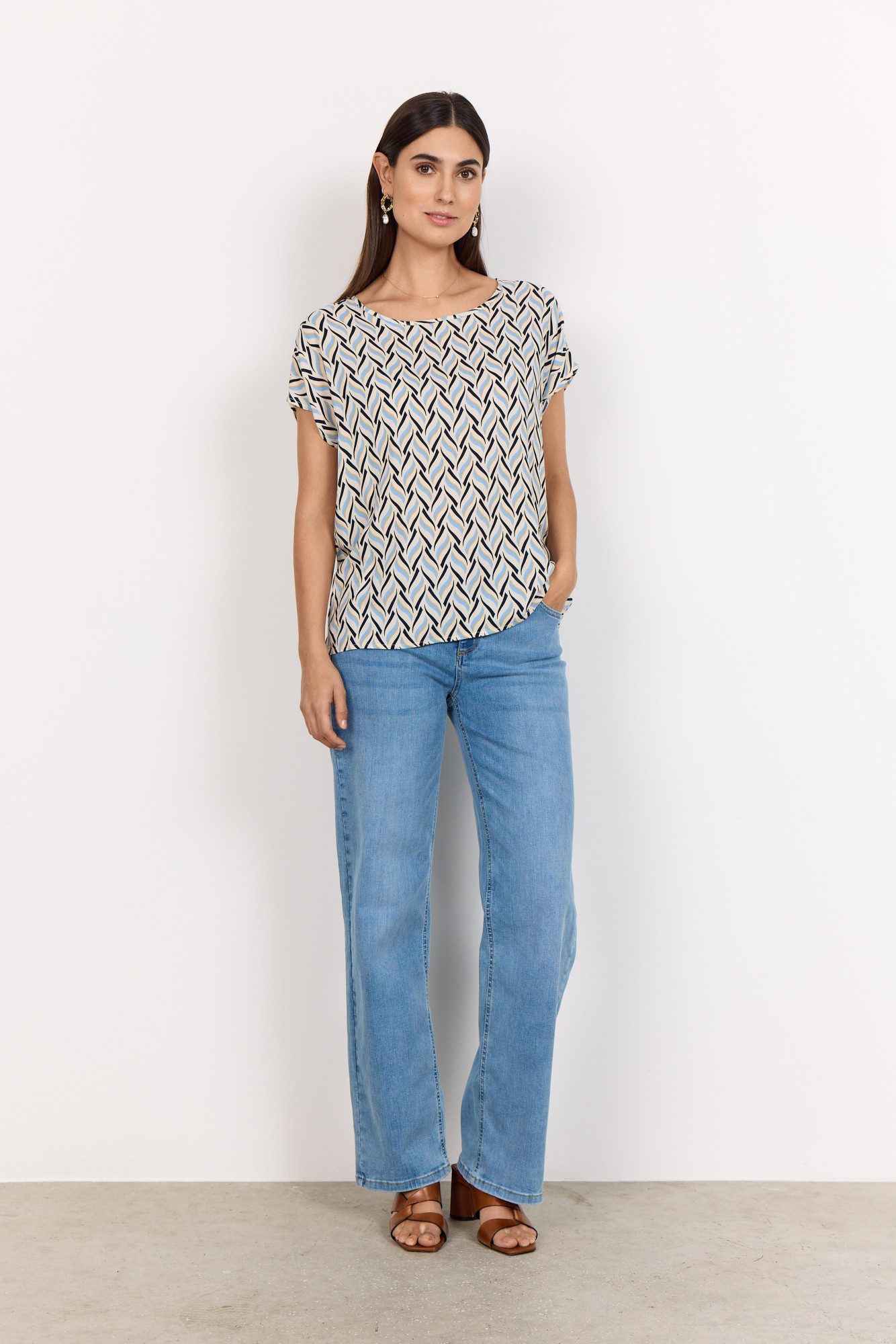 soyaconcept Blouse met korte mouwen SC-PENNY 1