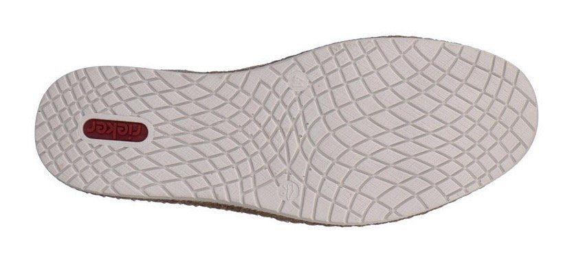 Rieker Espadrilles Slipper, strand schoen, zomerschoen met stretchinzetten