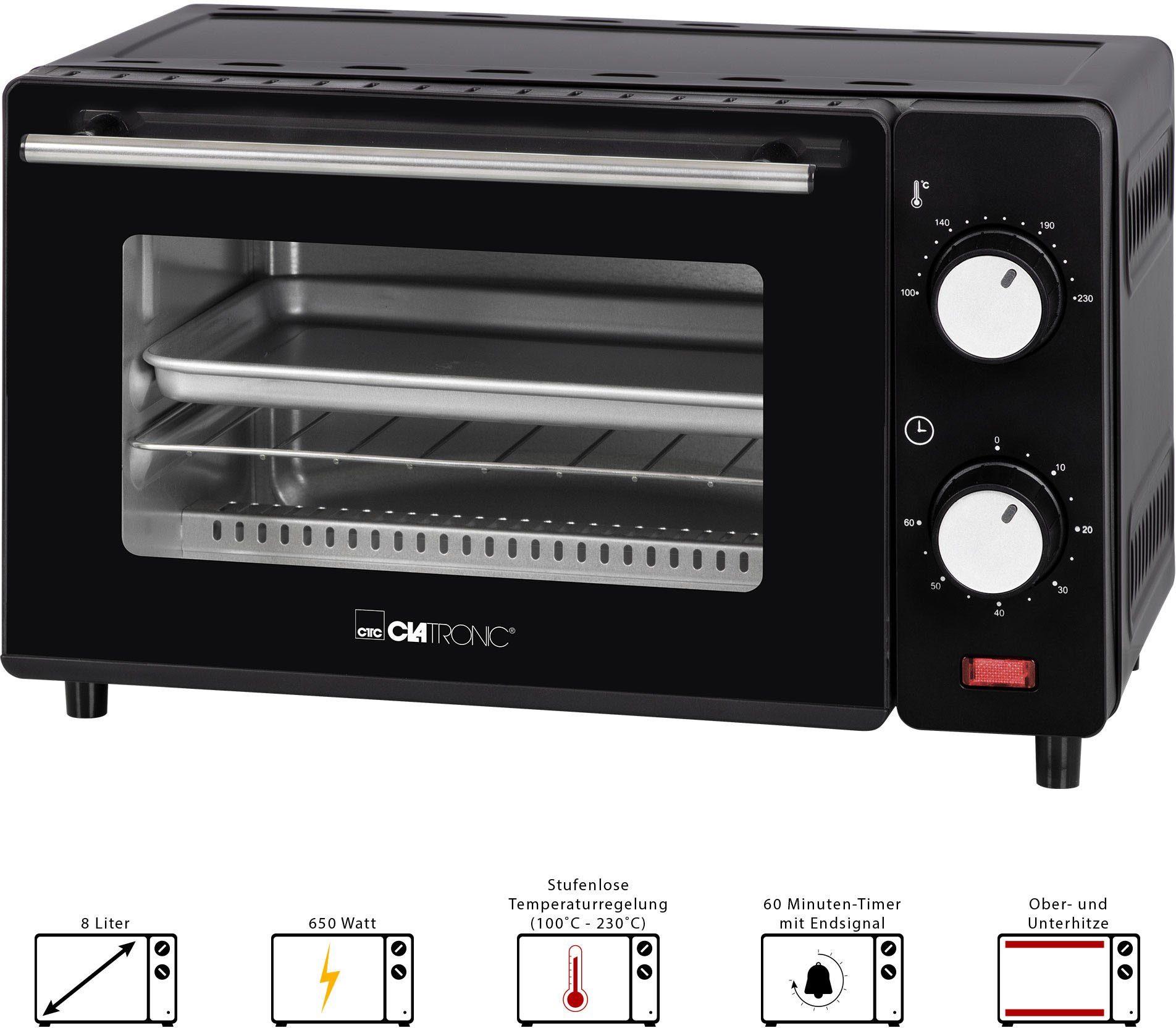 CLATRONIC Mini-oven MB 3746