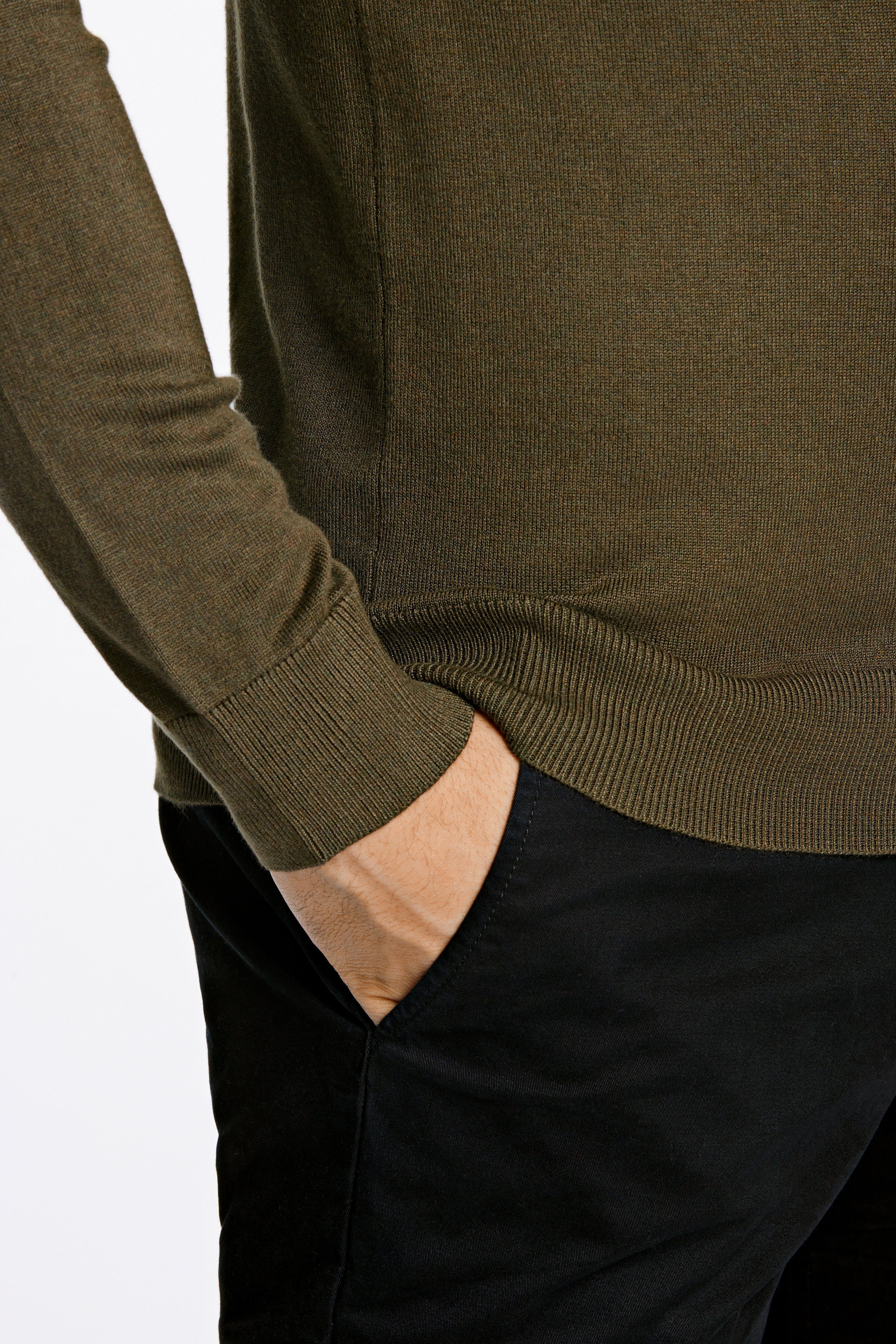 LINDBERGH Gebreide trui met logoborduursel