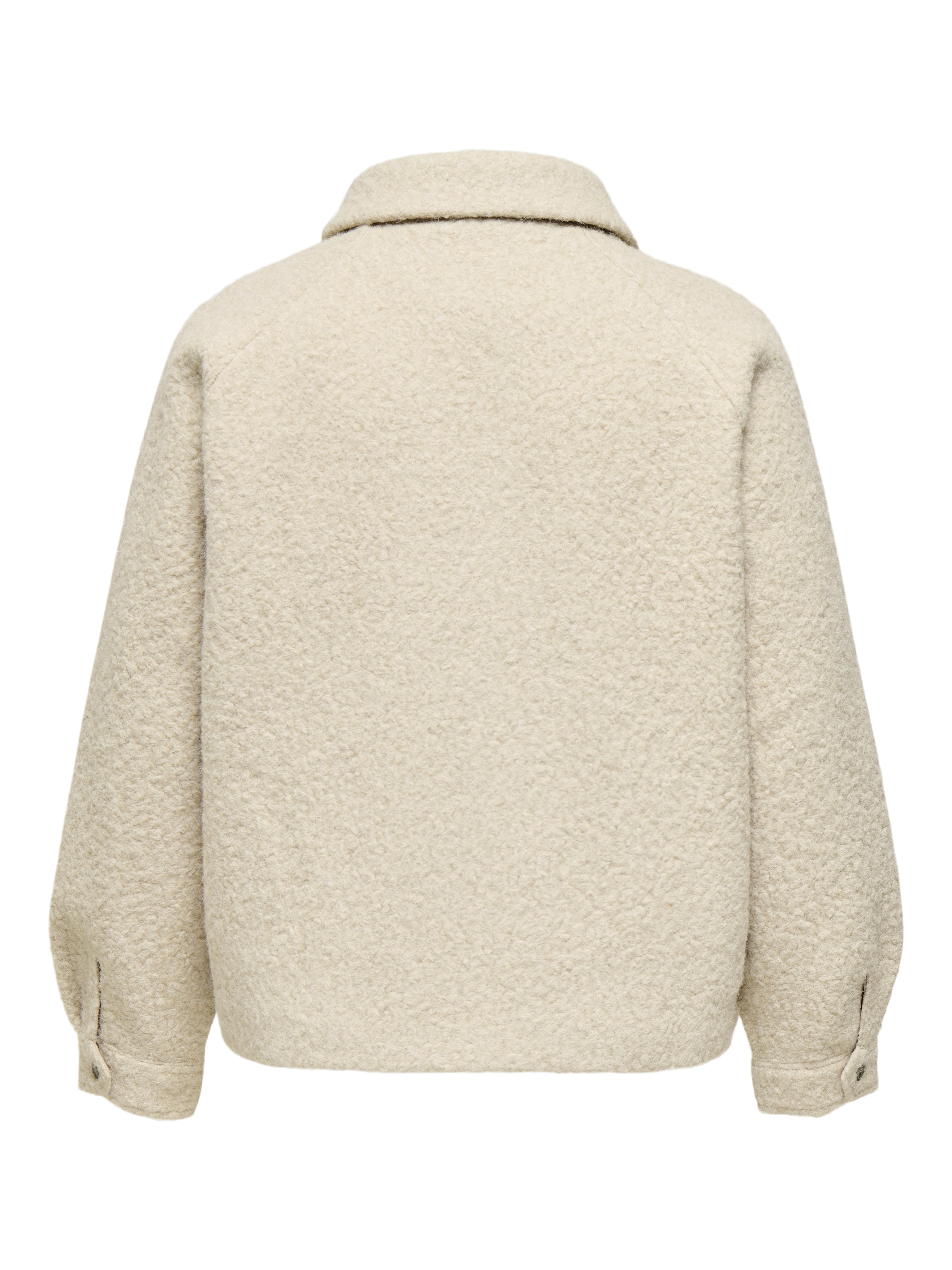 ONLY CARMAKOMA Fleecejack CARMALO SHORT BOUCLE JACKET OTW NOOS