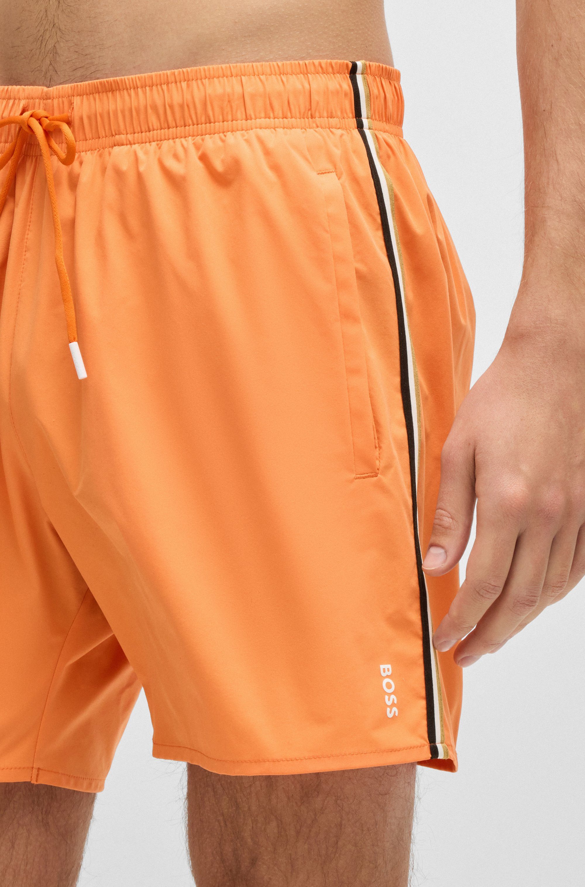 BOSS Zwemshort Iconic met achterzak
