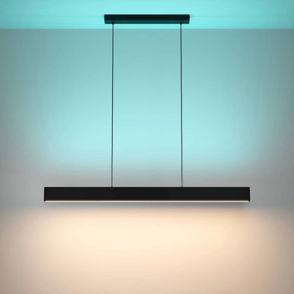 EGLO Hanglamp ANDREAS-Z Hängelampe schwarz, ZigBee 3.0, Pendelleuchte, Pendellampe Hanglamp, ZigBee, app en spraakbesturing Alexa, RGB, dimbaar (1 stuk)
