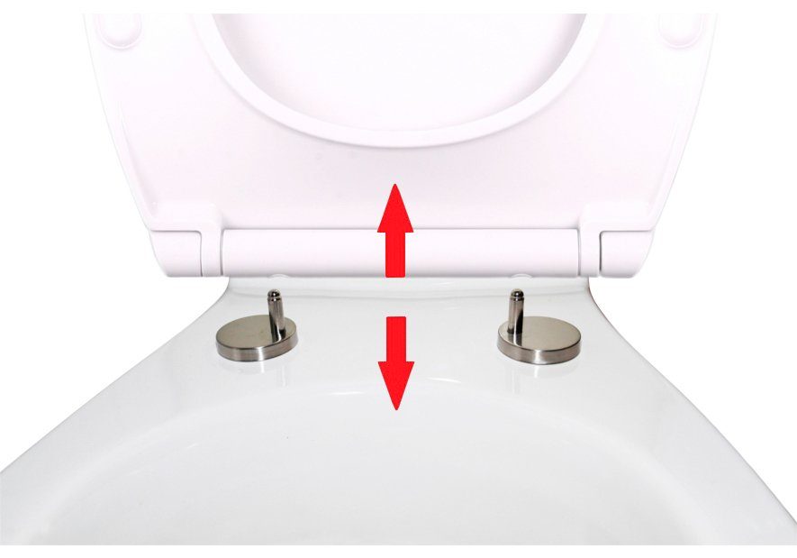 Sanilo Toiletzitting Flat Bastia met soft-closemechanisme