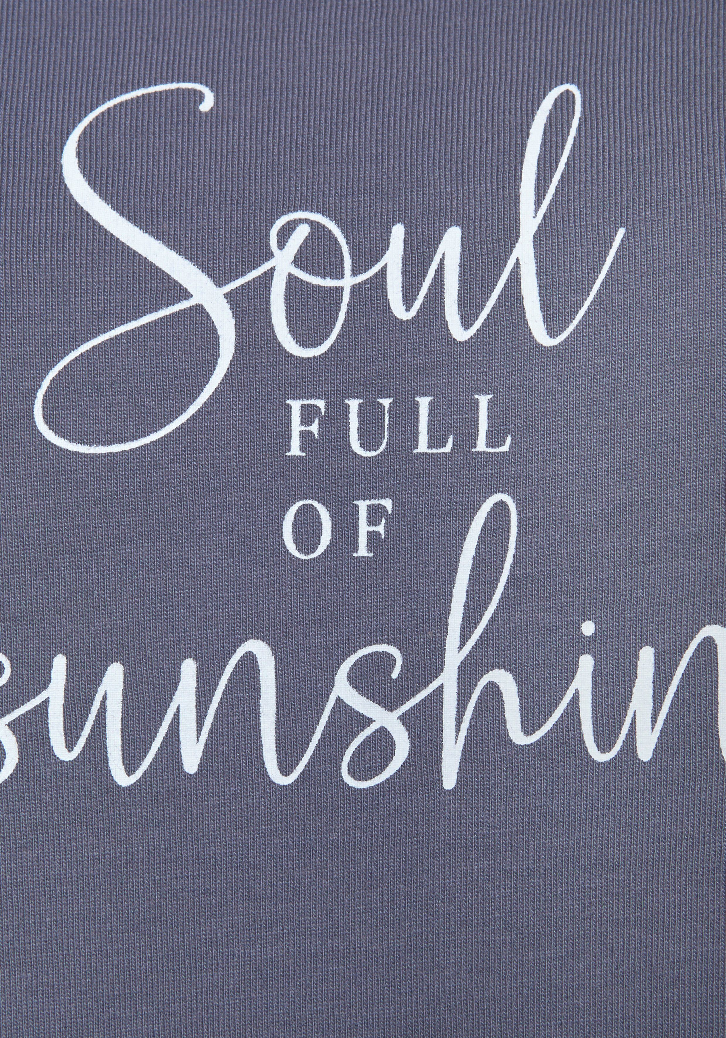 Vivance Dreams T-shirt met zomer-statementprint
