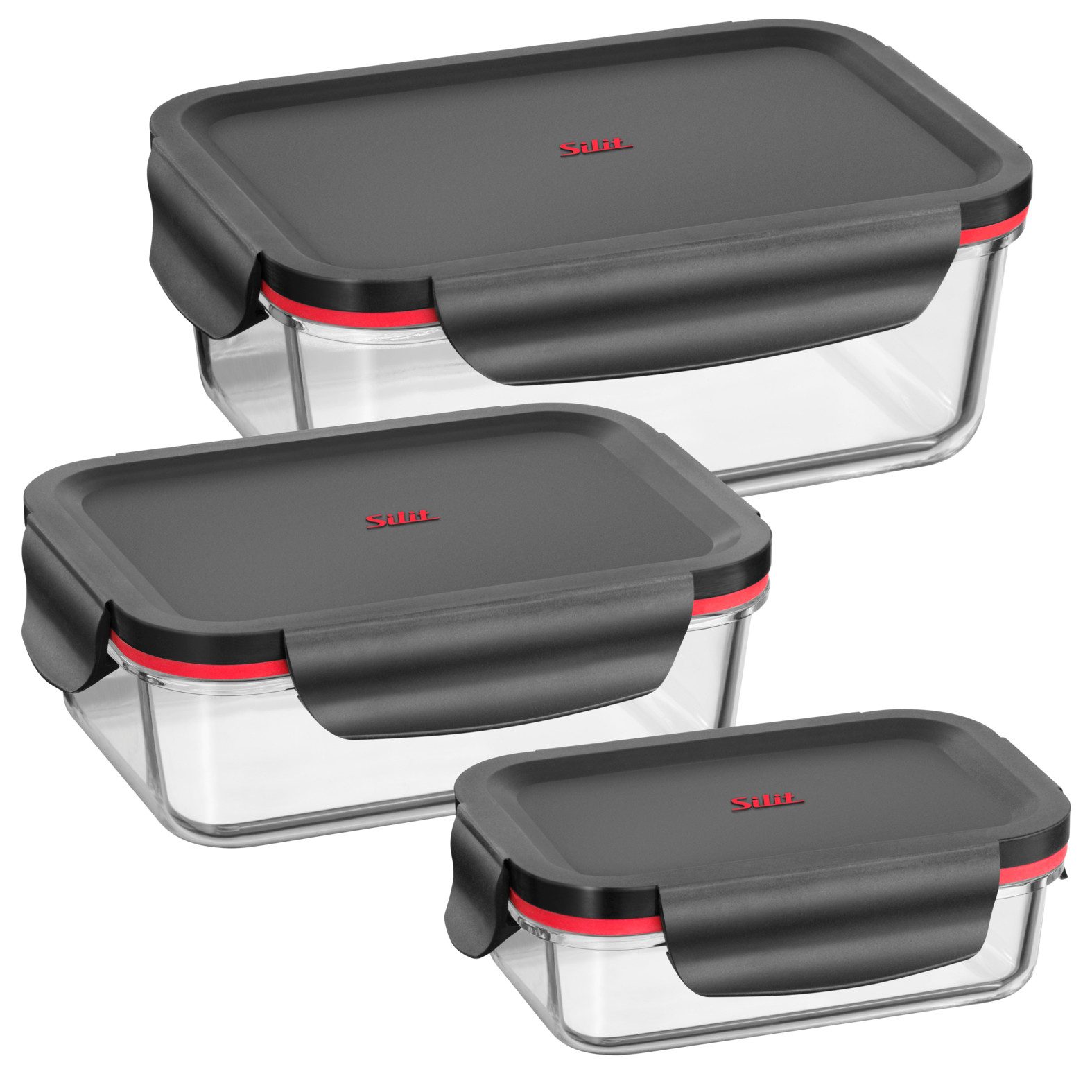 Silit Voorraadbus Storio met aromadeksel (set, 3-delig)