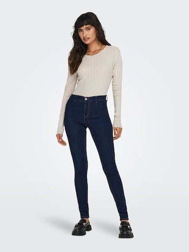 Only Shirt met lange mouwen ONLCARLOTTA L/S TOP NOOS JRS