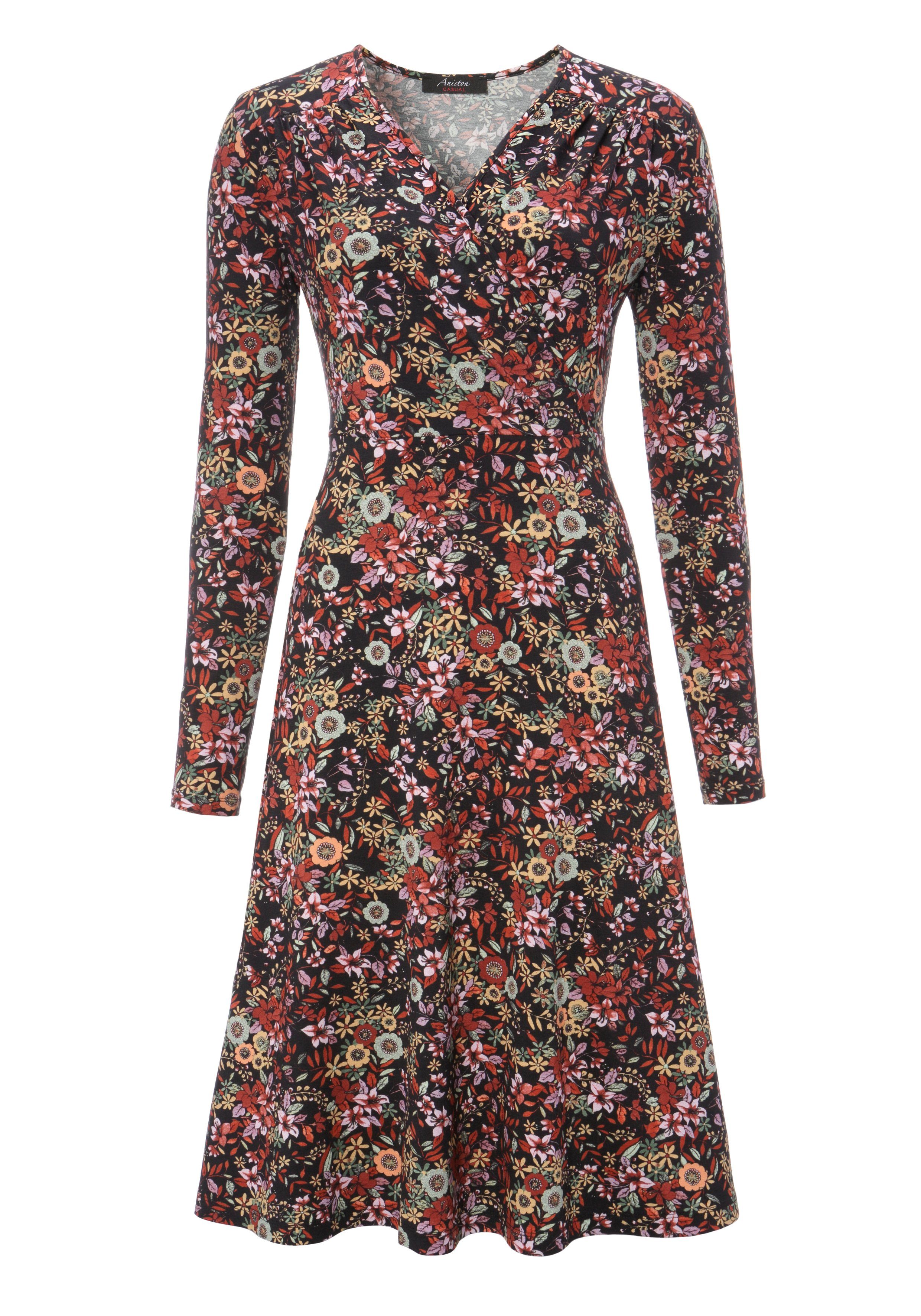 Aniston CASUAL Jerseyjurk in wikkel-look