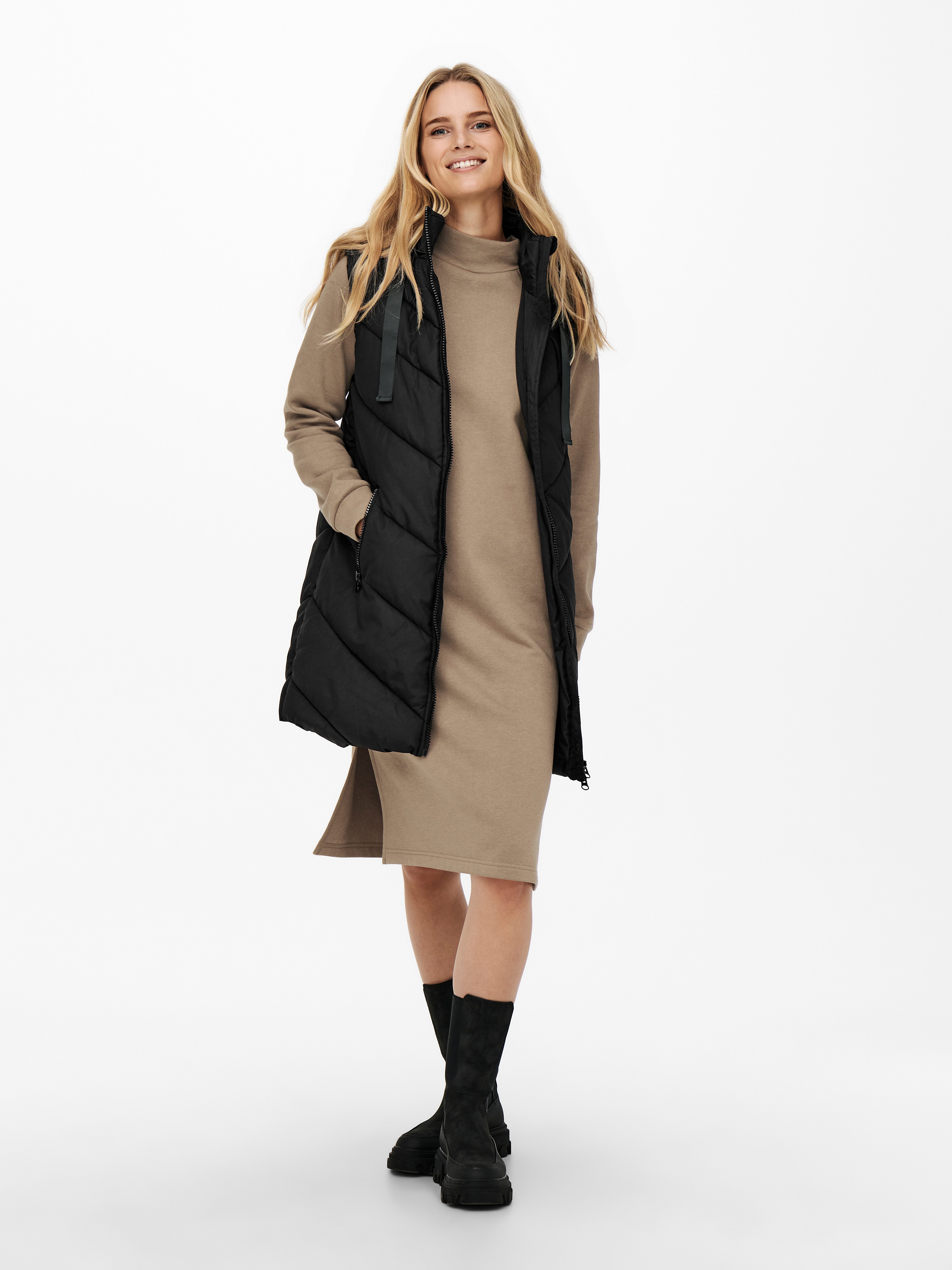 JDY Bodywarmer JDYSKYLAR LIFE HOOD WAISTCOAT OTW NOOS