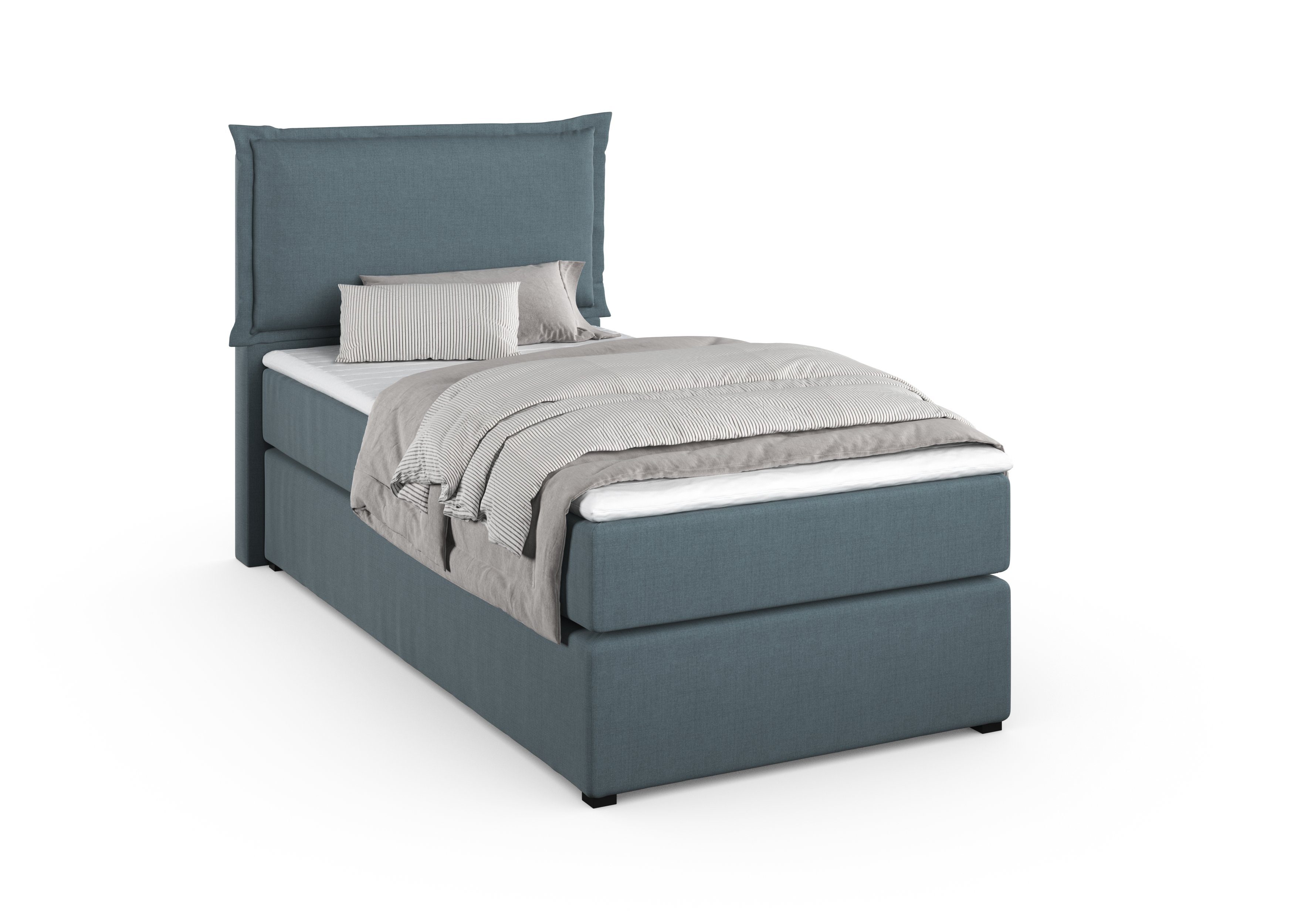 Home affaire Boxspring Lysann 5-voudig verstelbaar hoofdbord, in 4 breedten, 3 matrassoorten