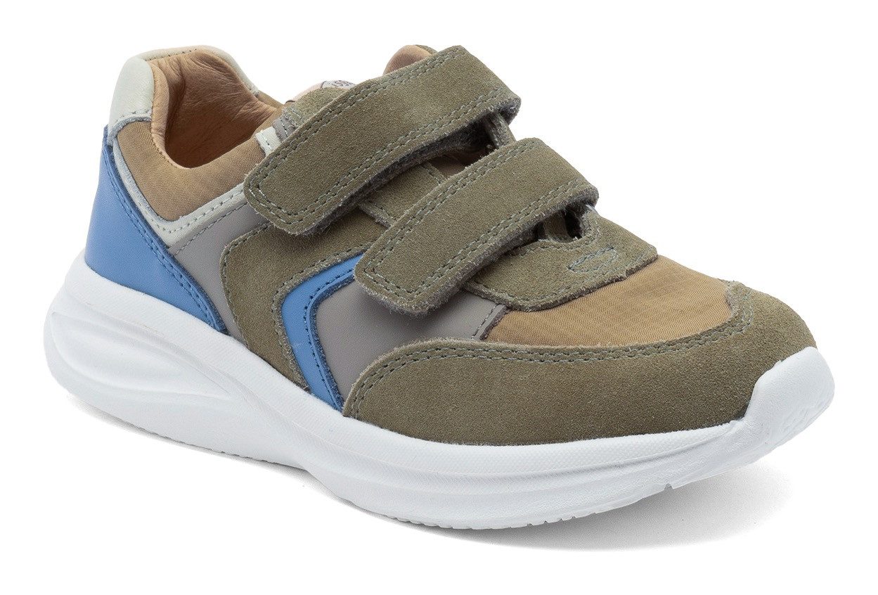 Bisgaard Sneakers Yuki Breedte: normaal , vrijetijdsschoen met leren voering, maat sjabloon te downloaden