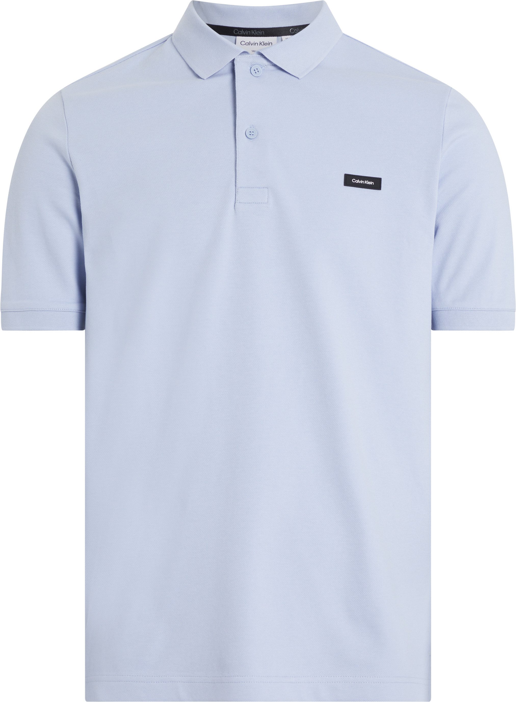 Calvin Klein Poloshirt BT_STRETCH PIQUE SLIM POLO in grote maten met polo-kraag